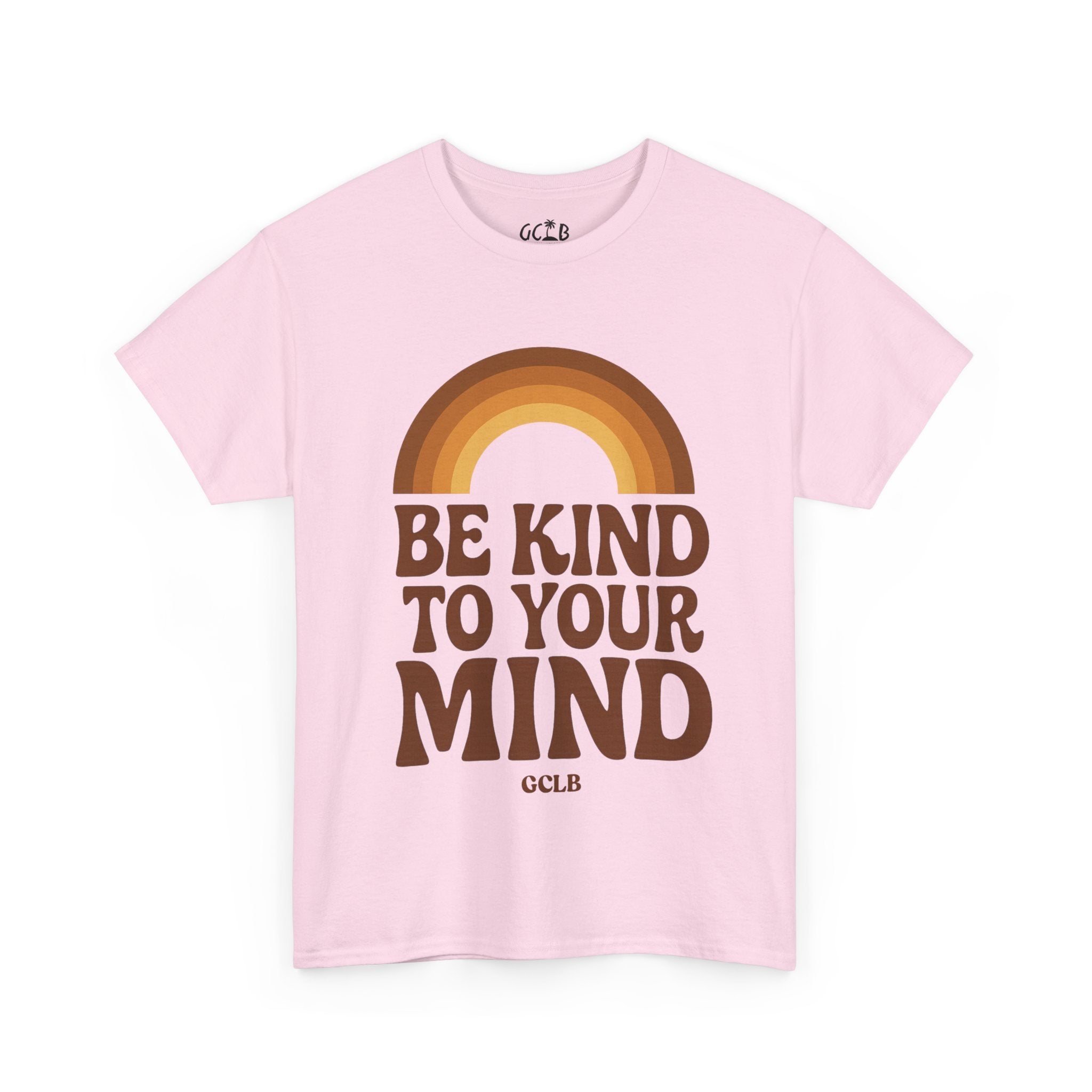 Printify T-Shirt Light Pink / S Be Kind to your Mind Tee