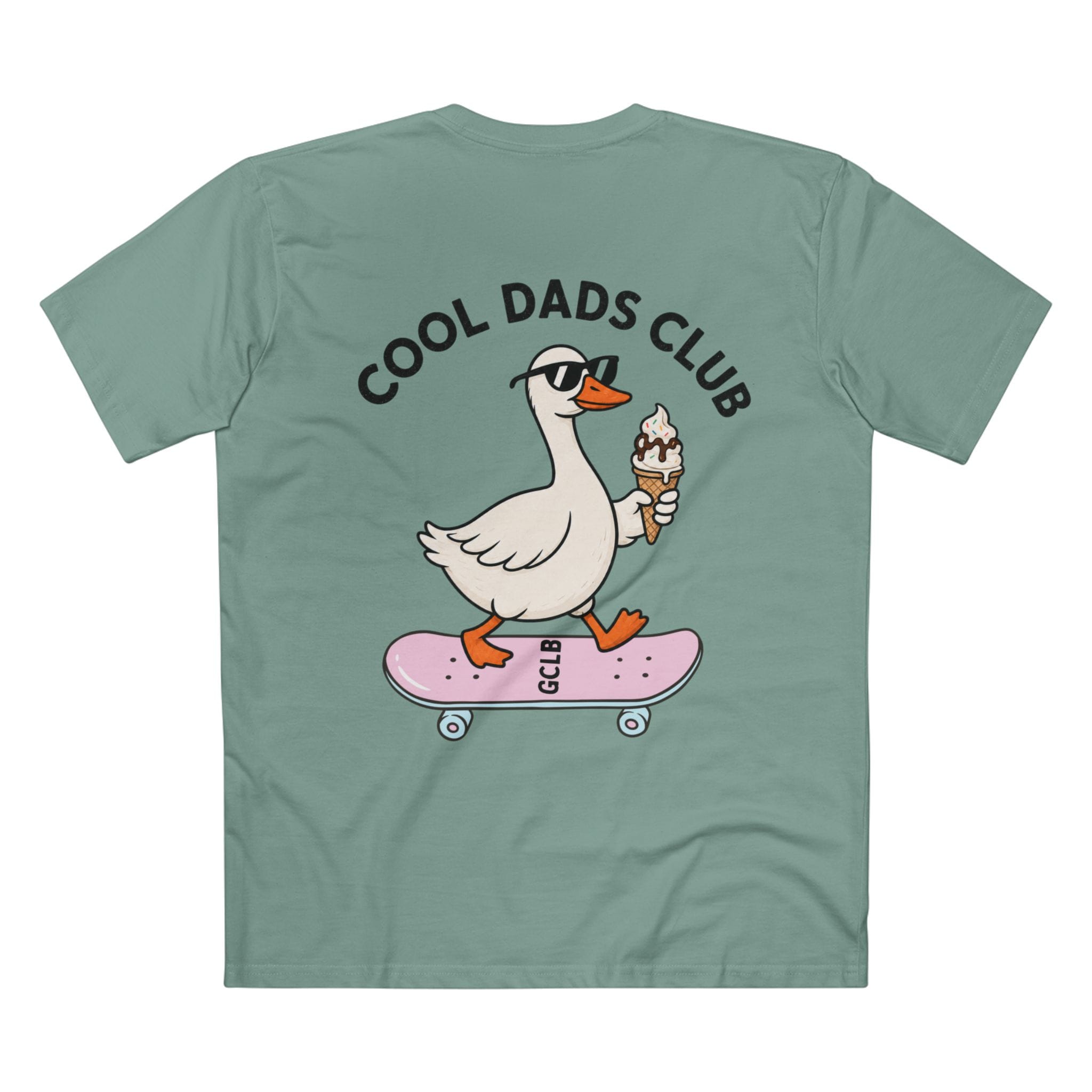 Printify T-Shirt Sage / XS Cool Dads Club Duck Tee