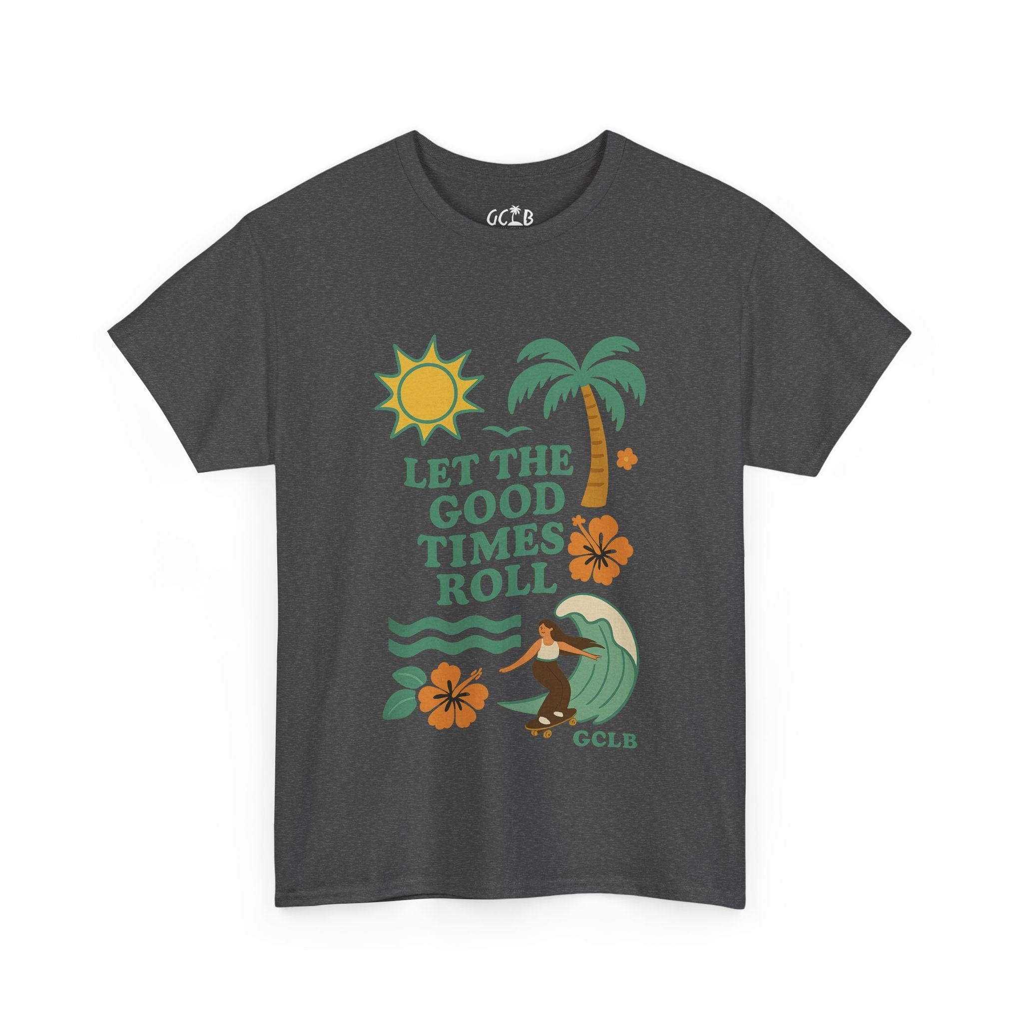 Printify T-Shirt Dark Heather / S Let the Good Times Roll Tee