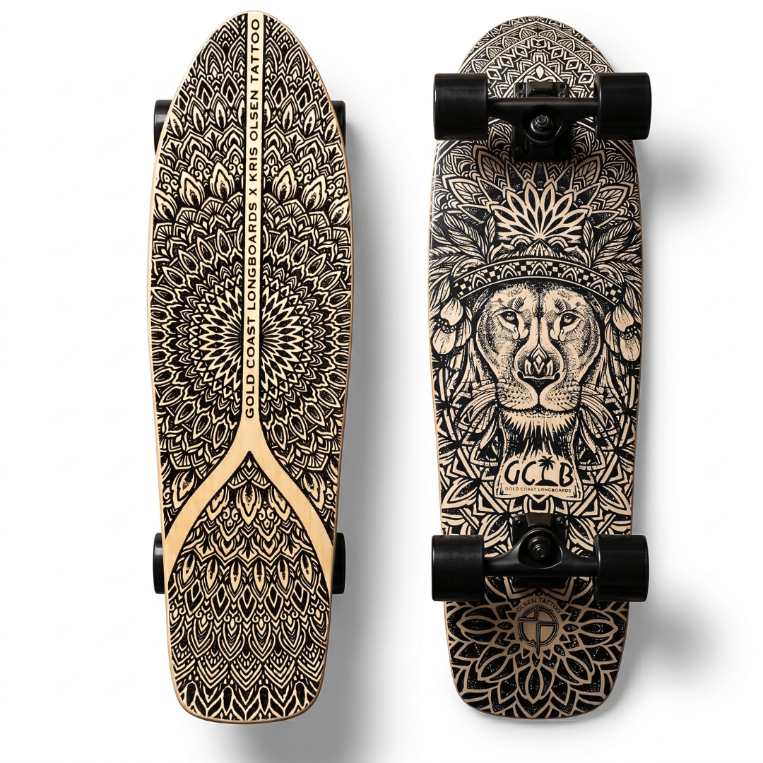 Gold Coast Longboards Cruiser Skateboard Cruiser Skateboard - Fearless