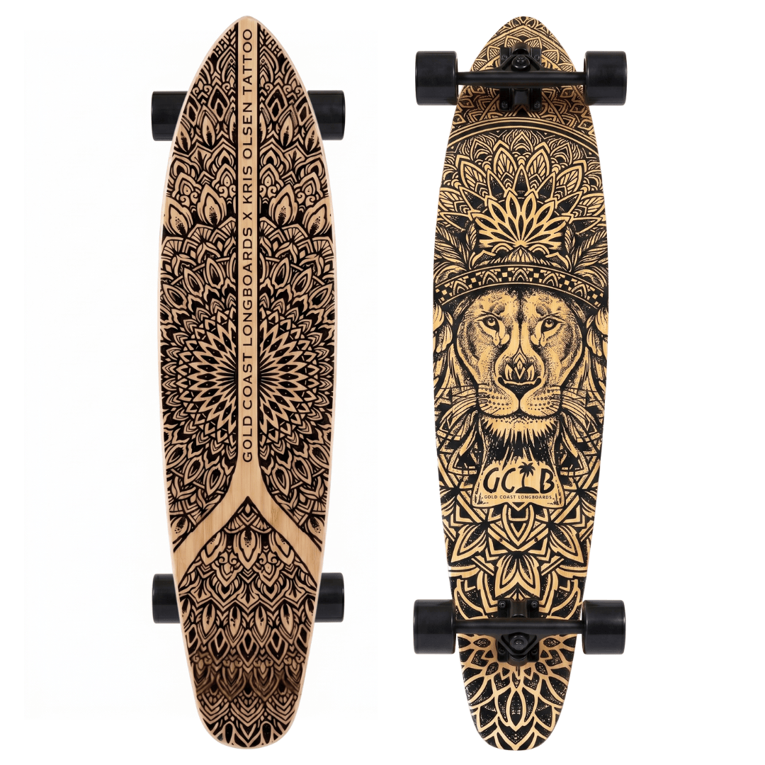 Gold Coast Longboards Longboard Kicktail Longboard — The Fearless