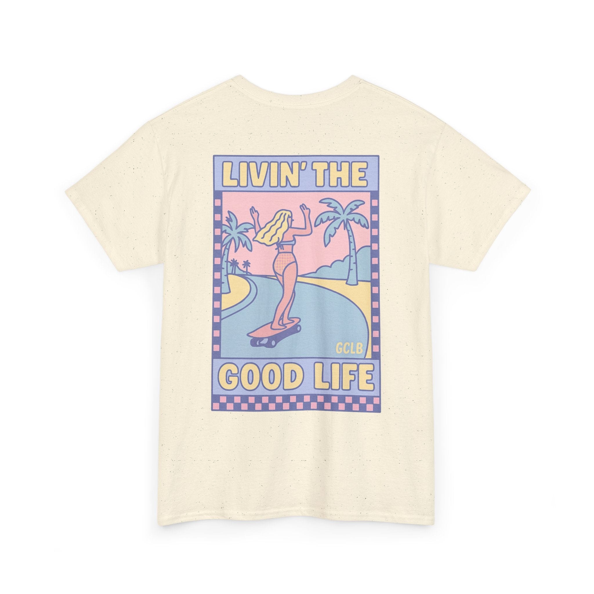 Printify T-Shirt Livin the Good Life 2.0 Tee