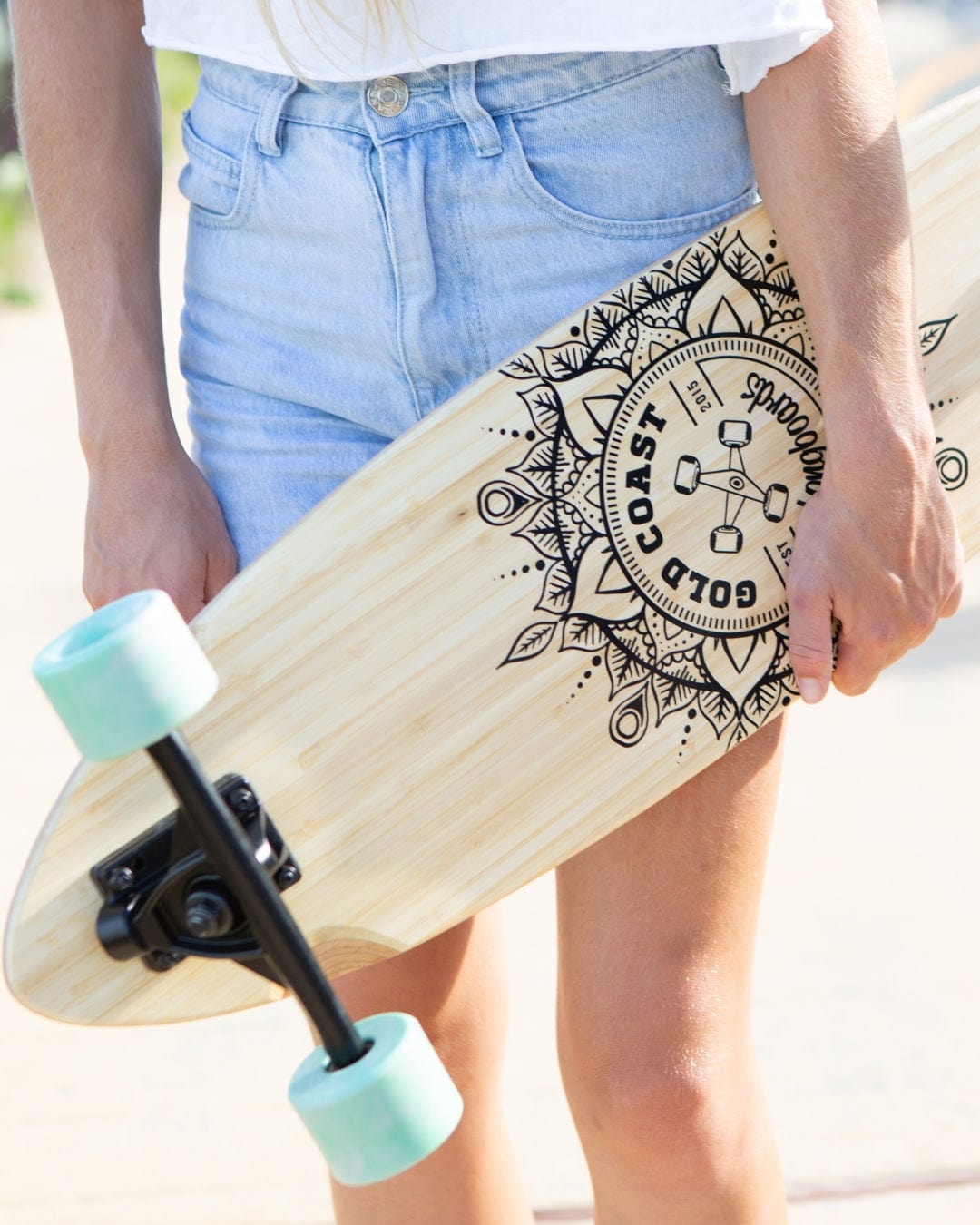 Gold Coast Longboards Longboard Kicktail Longboard - Wanderlust Edition