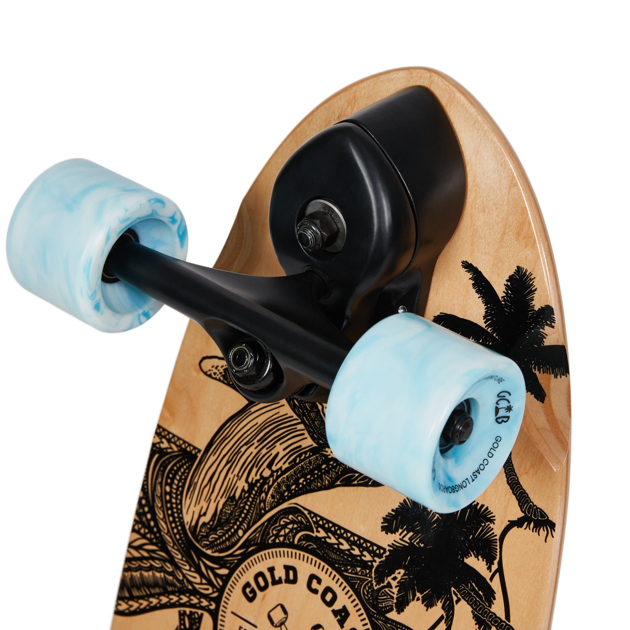 Gold Coast Longboards Surf Skateboard Surf Skate 30" - Wanderlust Edition