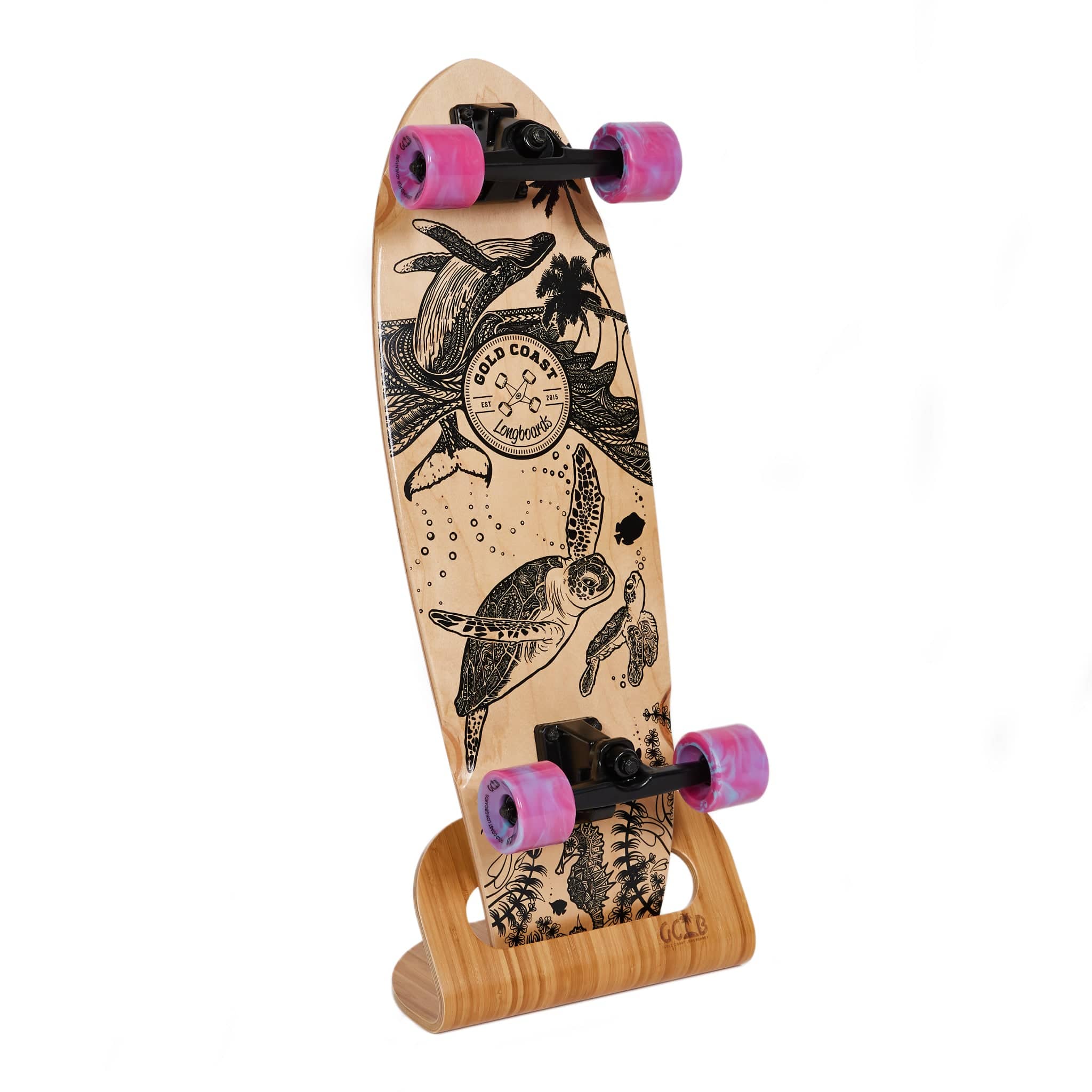 Gold Coast Longboards Surf Skateboard Surf Skate 30" - Wanderlust Edition