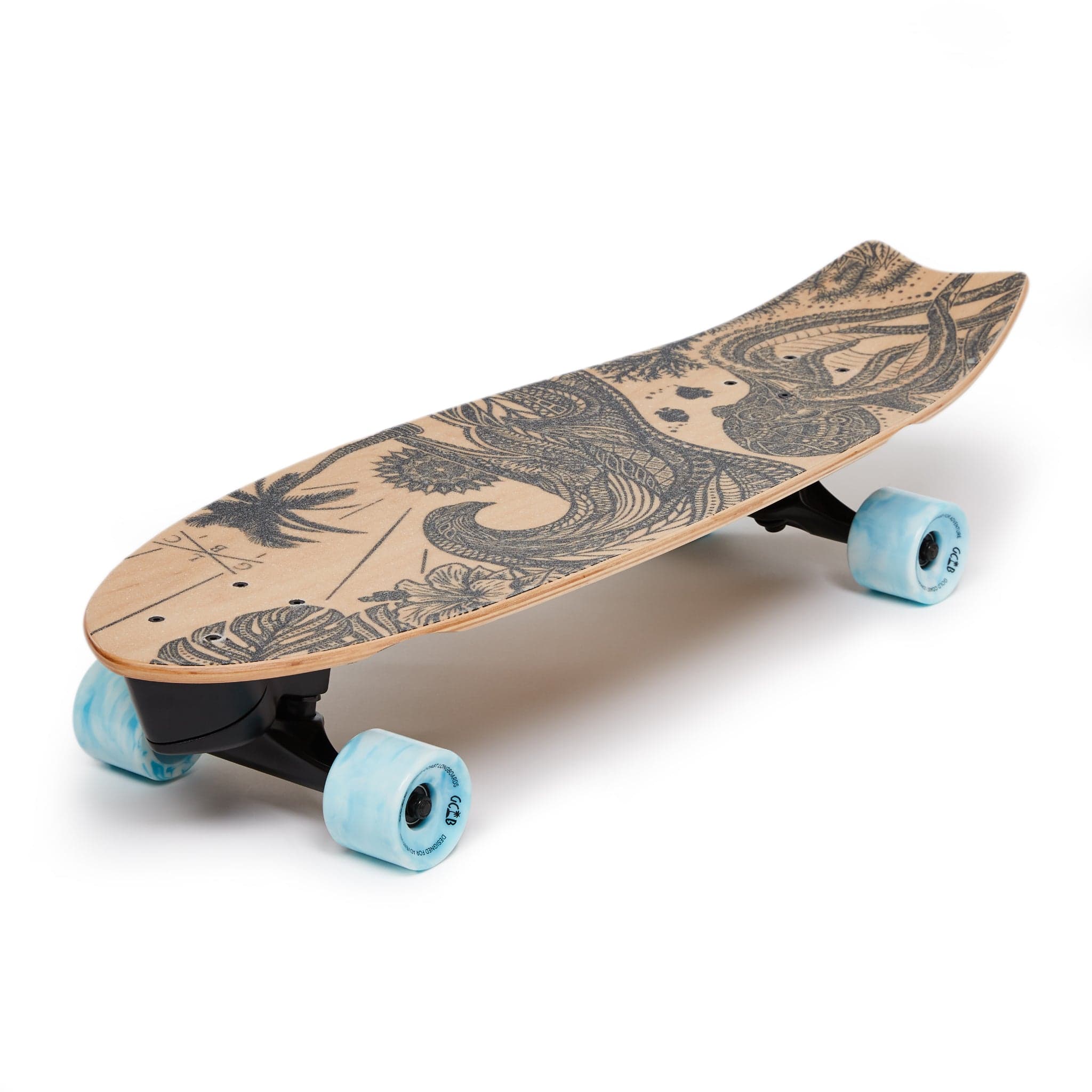 Gold Coast Longboards Surf Skateboard Surf Skate 30" - Wanderlust Edition
