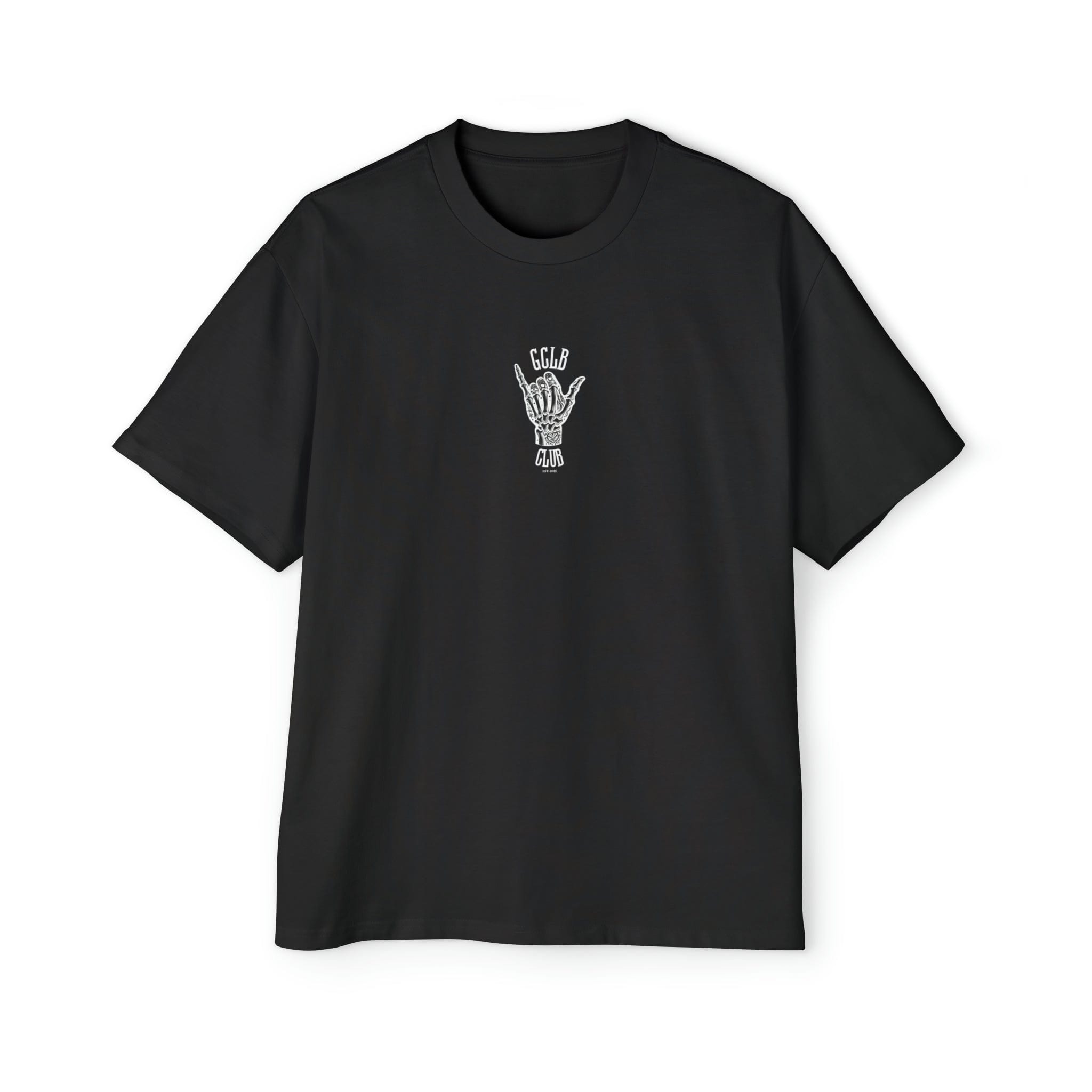 Printify T-Shirt Black / S GCLB Club Shaka - Heavy Oversized Tee