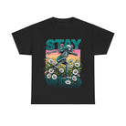 Printify T-Shirt Black / S Stay WIld Tee