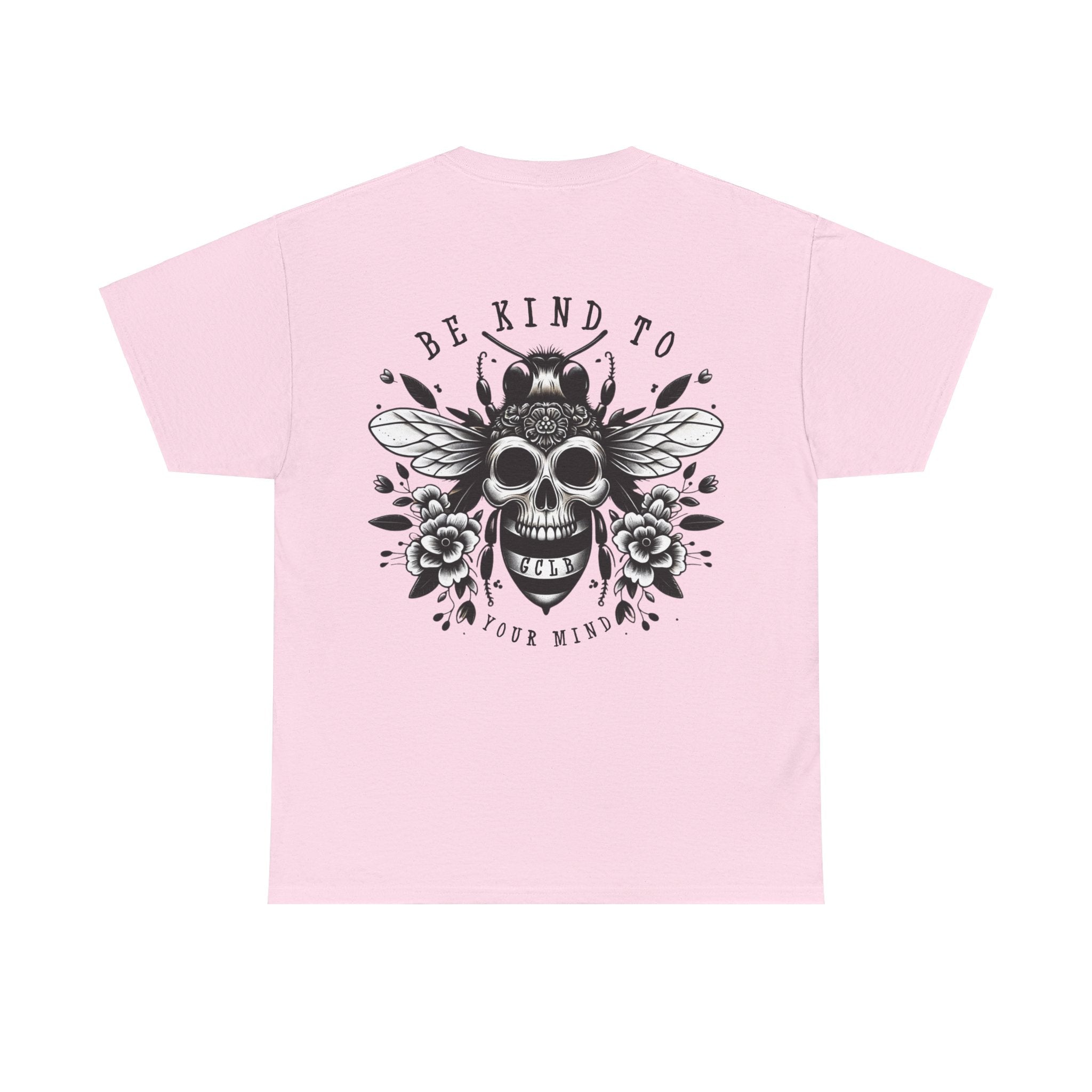 Printify T-Shirt Light Pink / S Be Kind to your Mind Tee