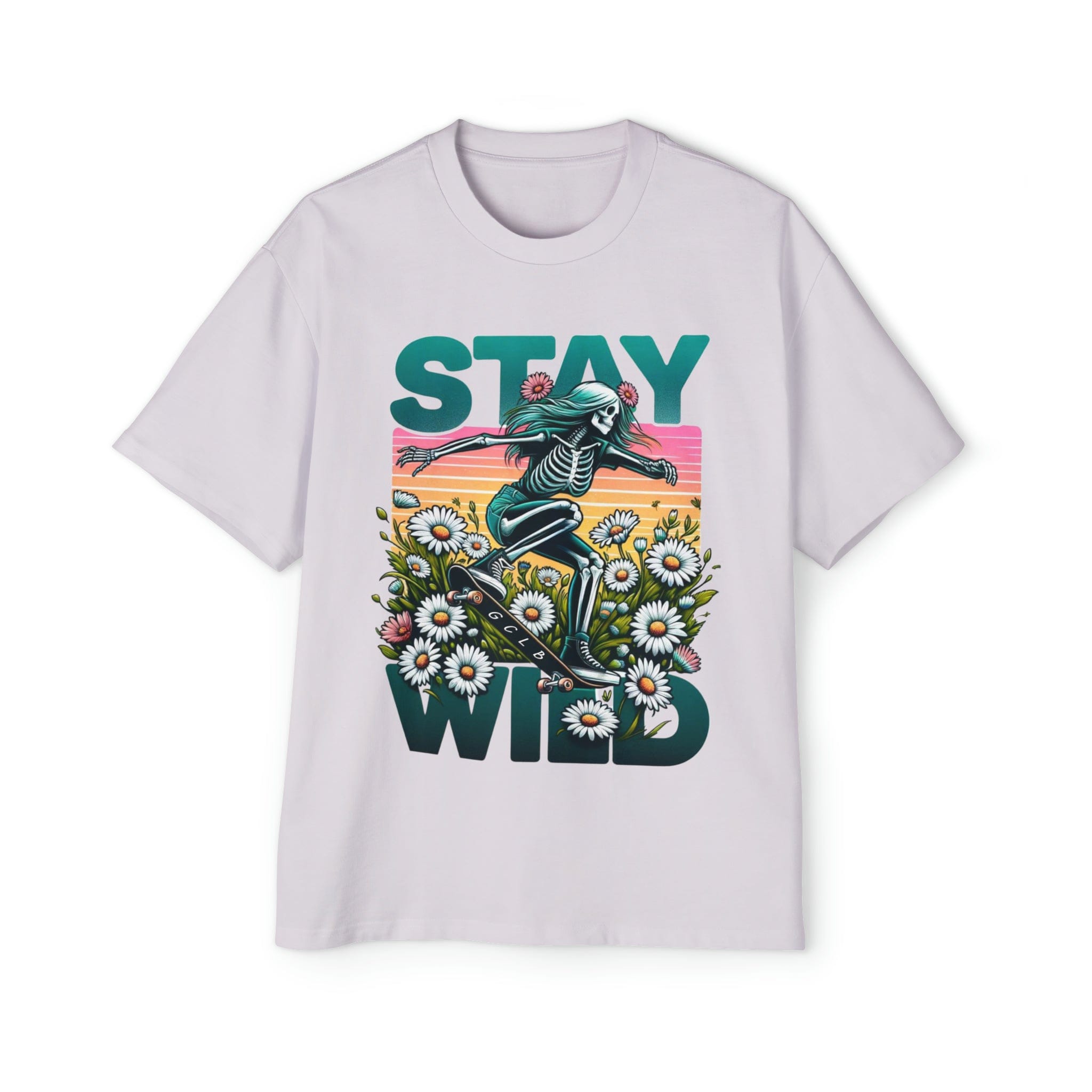 Printify T-Shirt Orchid / S Stay Wild - Heavy Oversized Tee