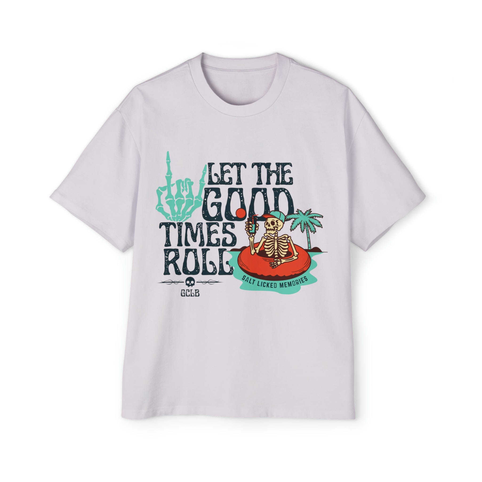 Printify T-Shirt Orchid / S Let the Good Times Roll Floaty - Heavy Oversized Tee