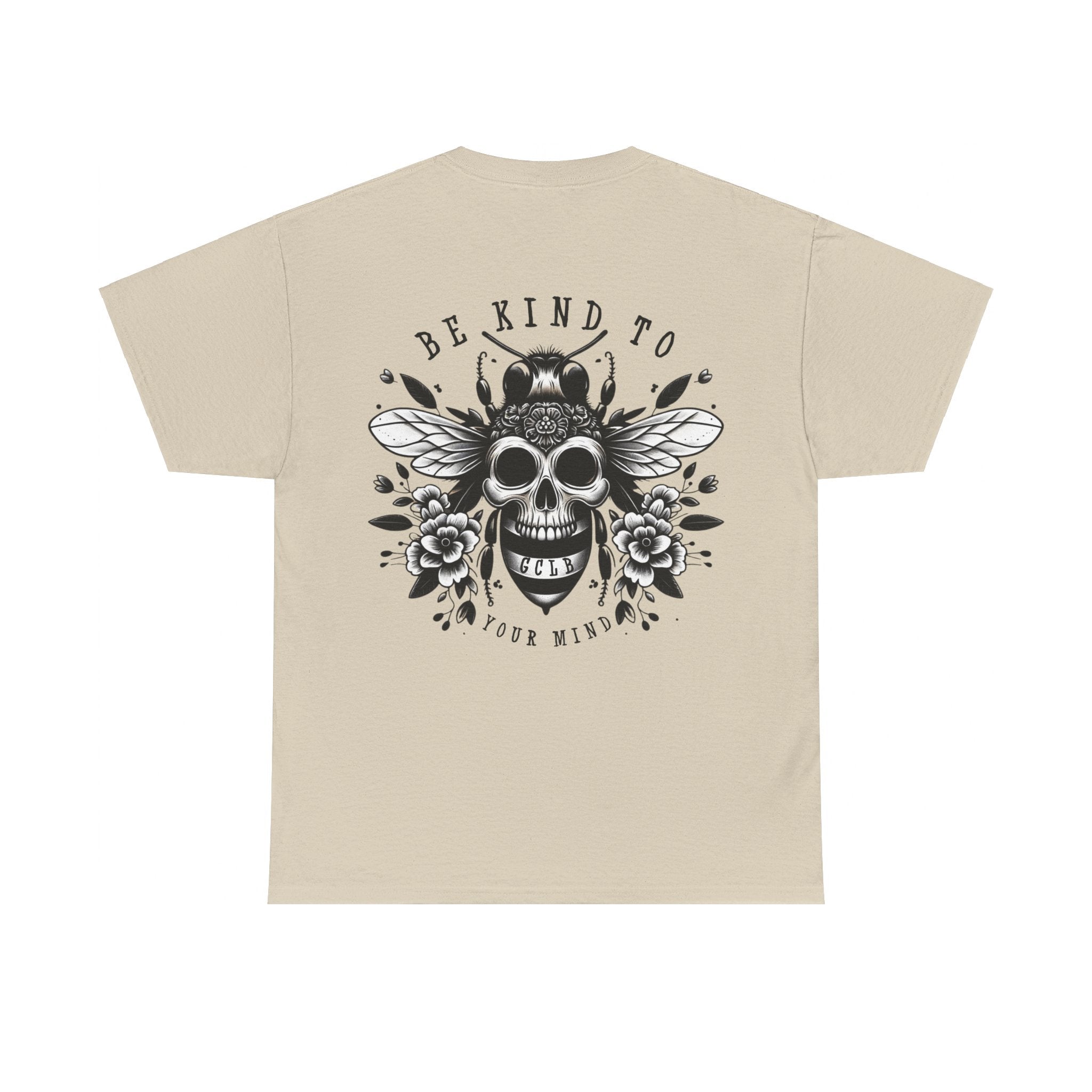 Printify T-Shirt Sand / S Be Kind to your Mind Tee