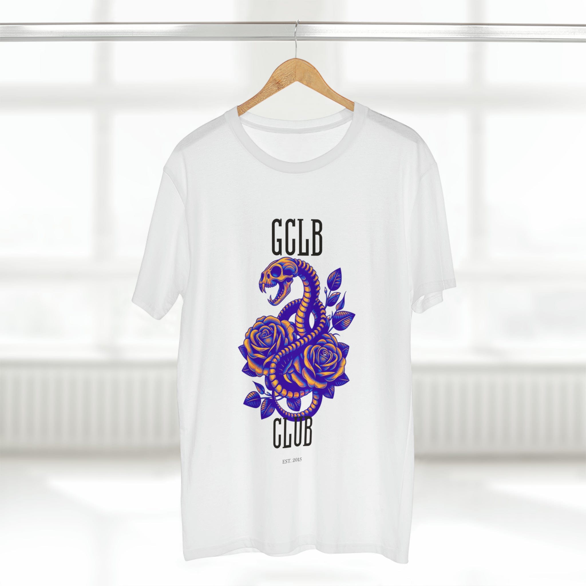 Printify T-Shirt White / S Bone Snake GCLB Club - Standard Tee