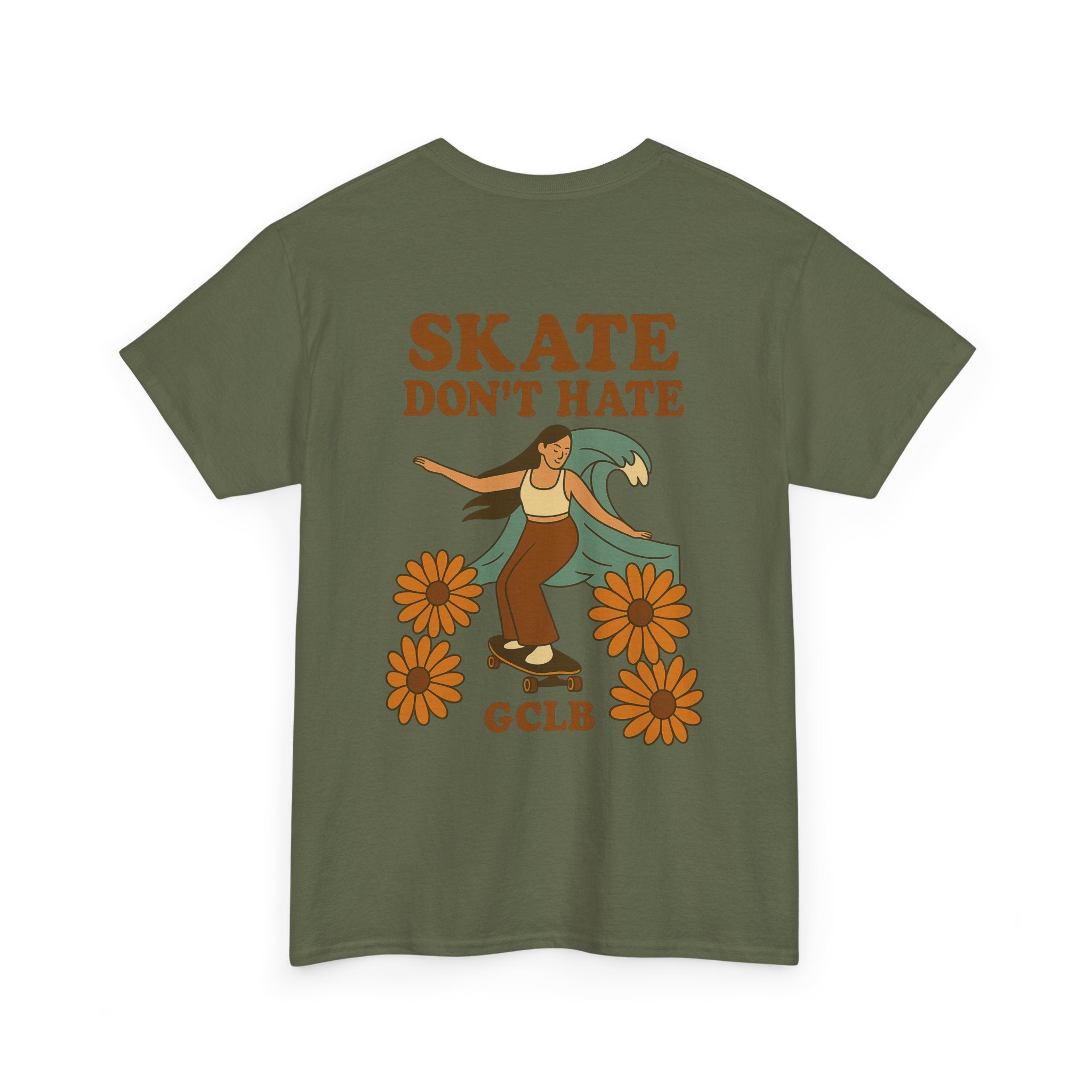 Printify T-Shirt Skate Don't Hate 2.0 Tee