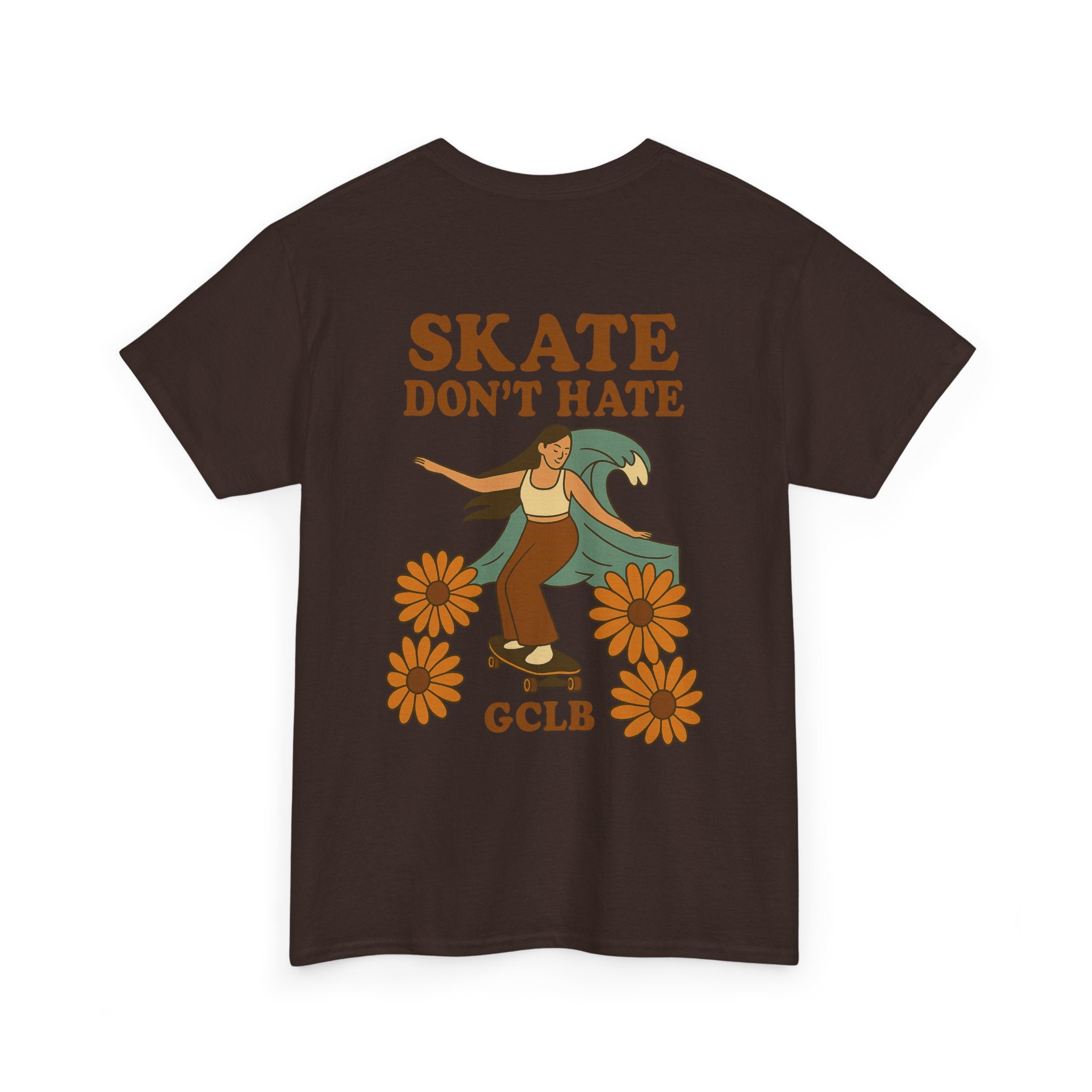 Printify T-Shirt Skate Don't Hate 2.0 Tee