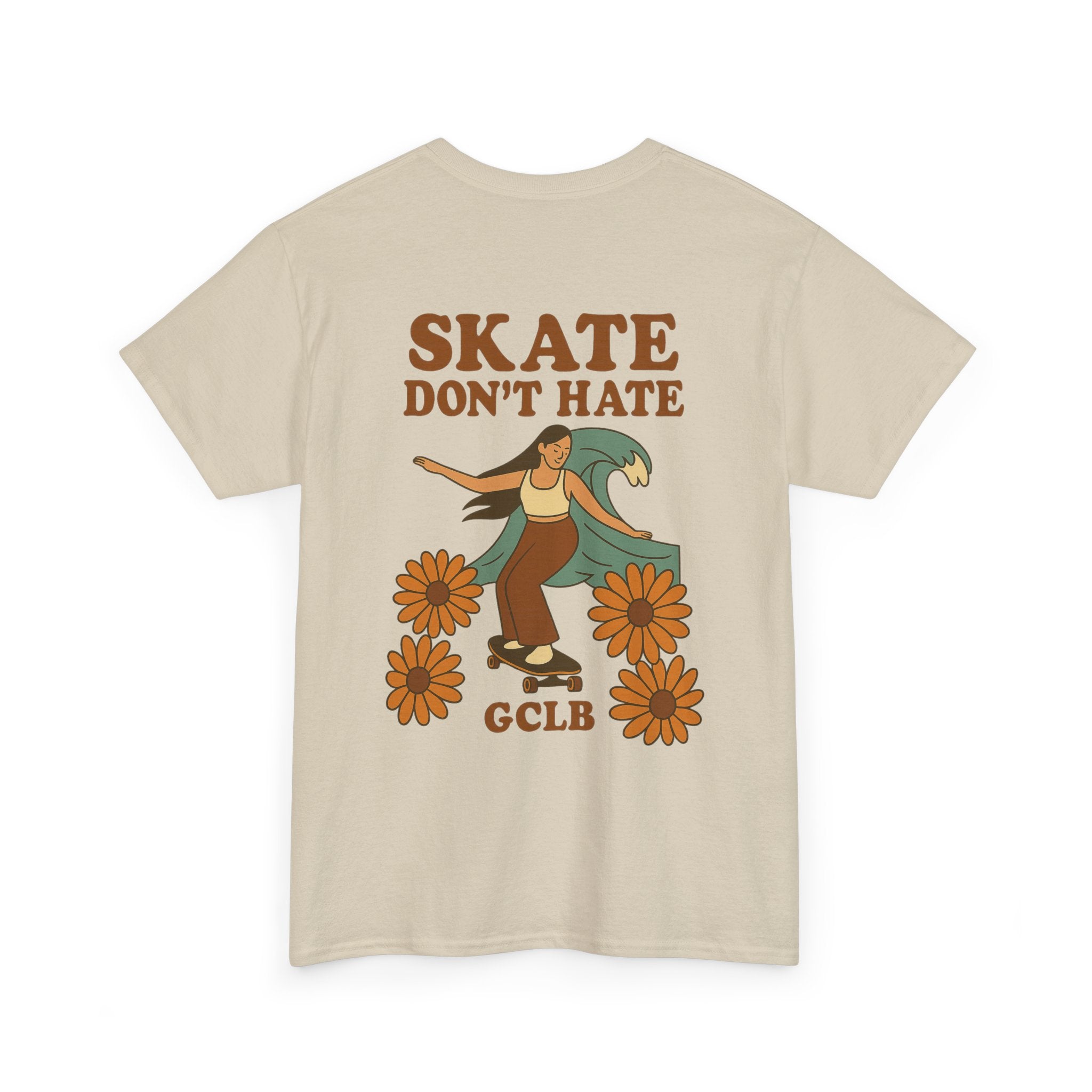 Printify T-Shirt Skate Don't Hate 2.0 Tee
