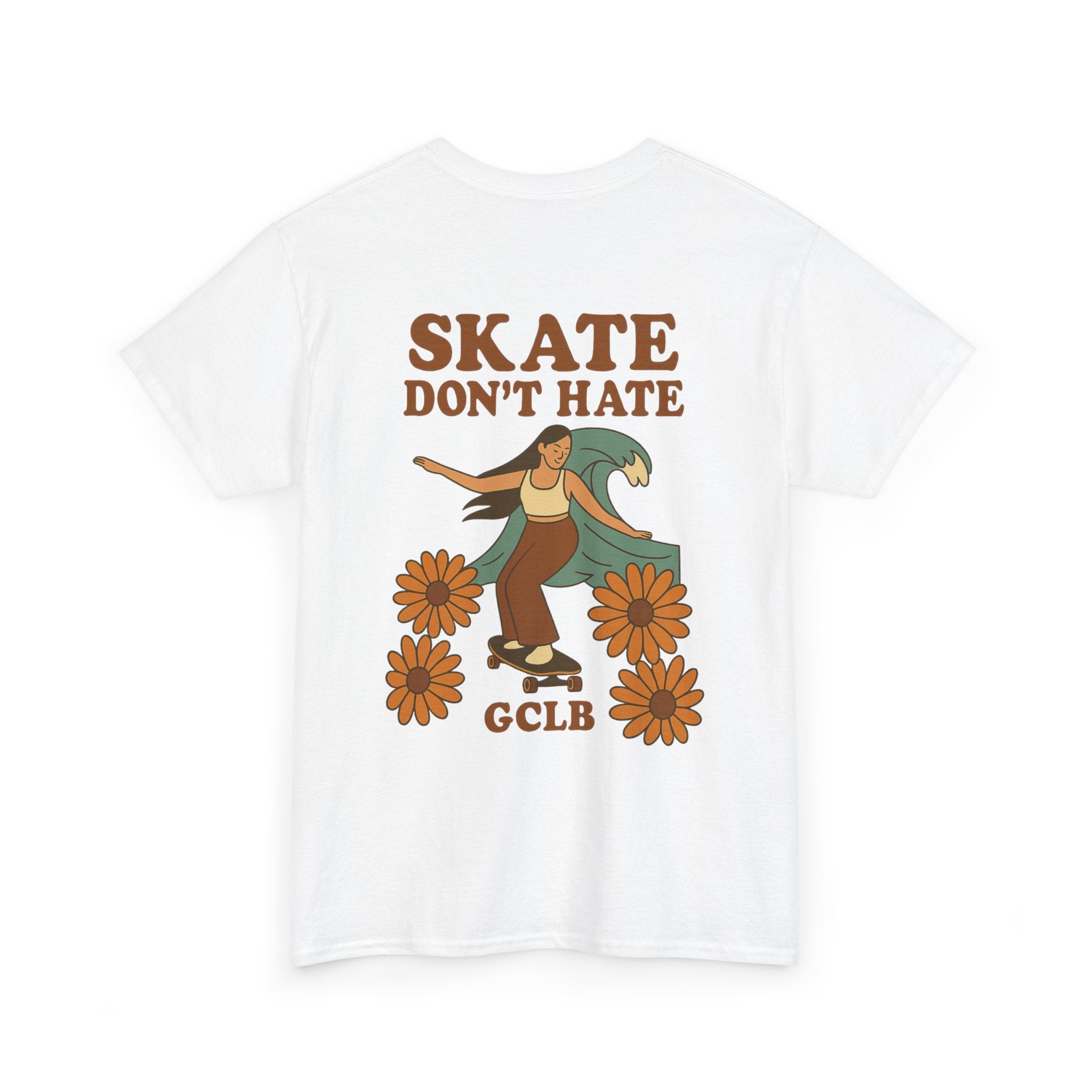 Printify T-Shirt Skate Don't Hate 2.0 Tee