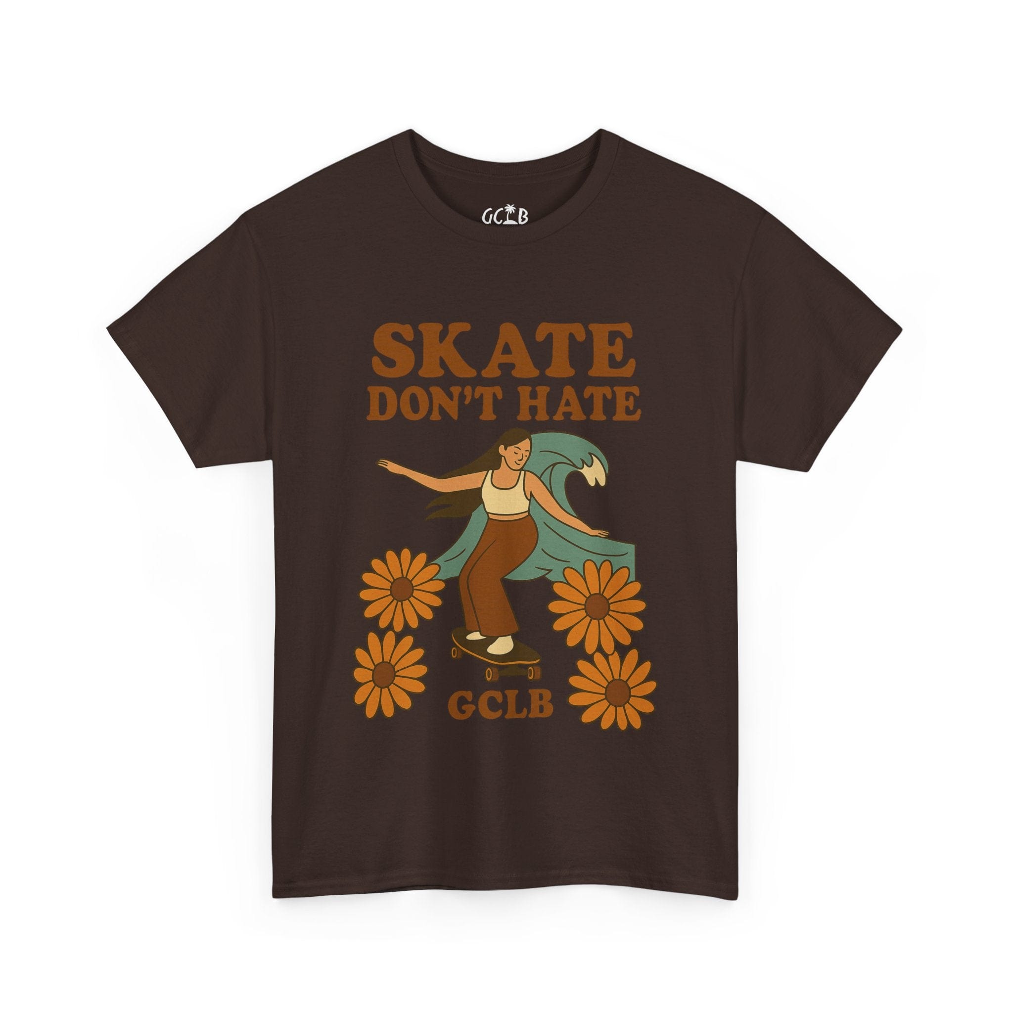 Printify T-Shirt Skate Don't Hate Tee