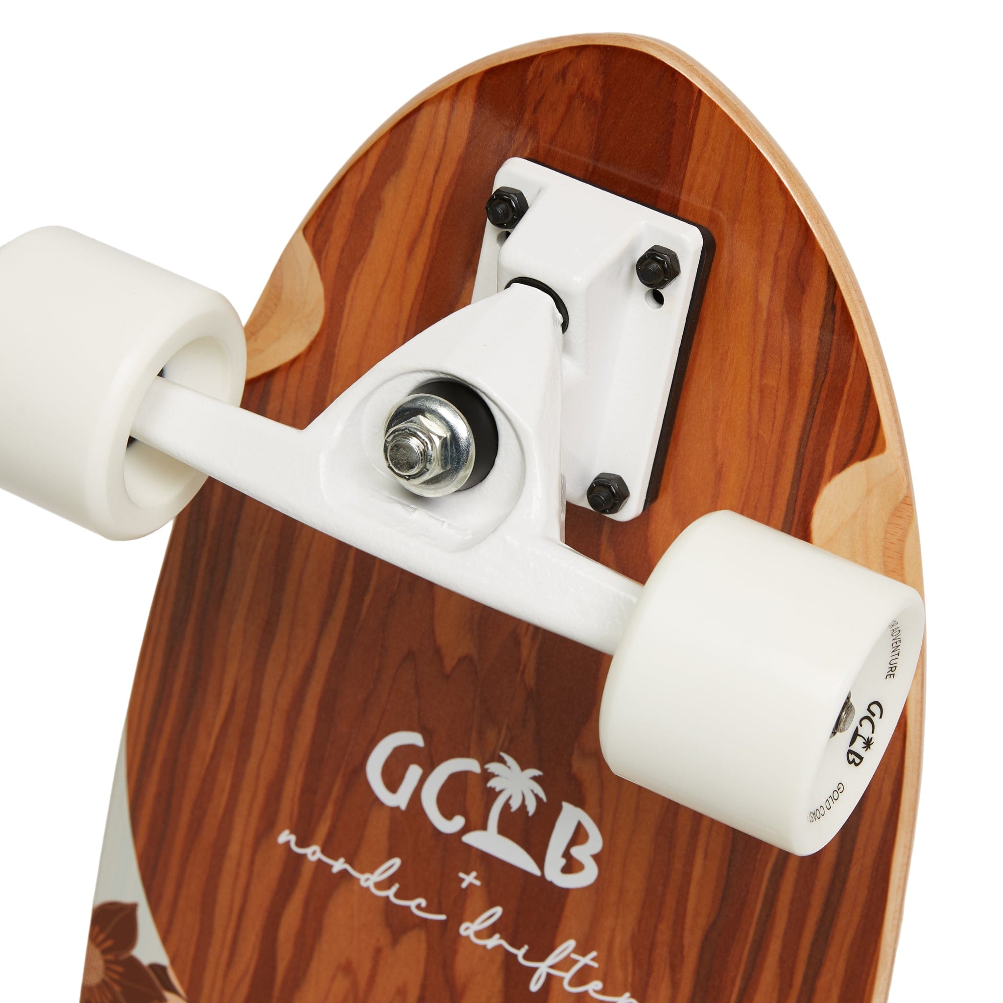 Gold Coast Longboards Surf Skateboard Surf Skate 30" - Ocean Bloom