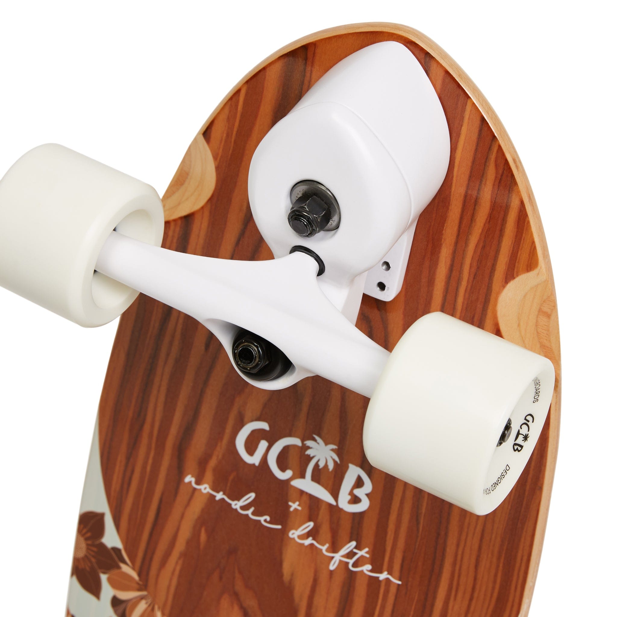Gold Coast Longboards Surf Skateboard Surf Skate 30" - Ocean Bloom