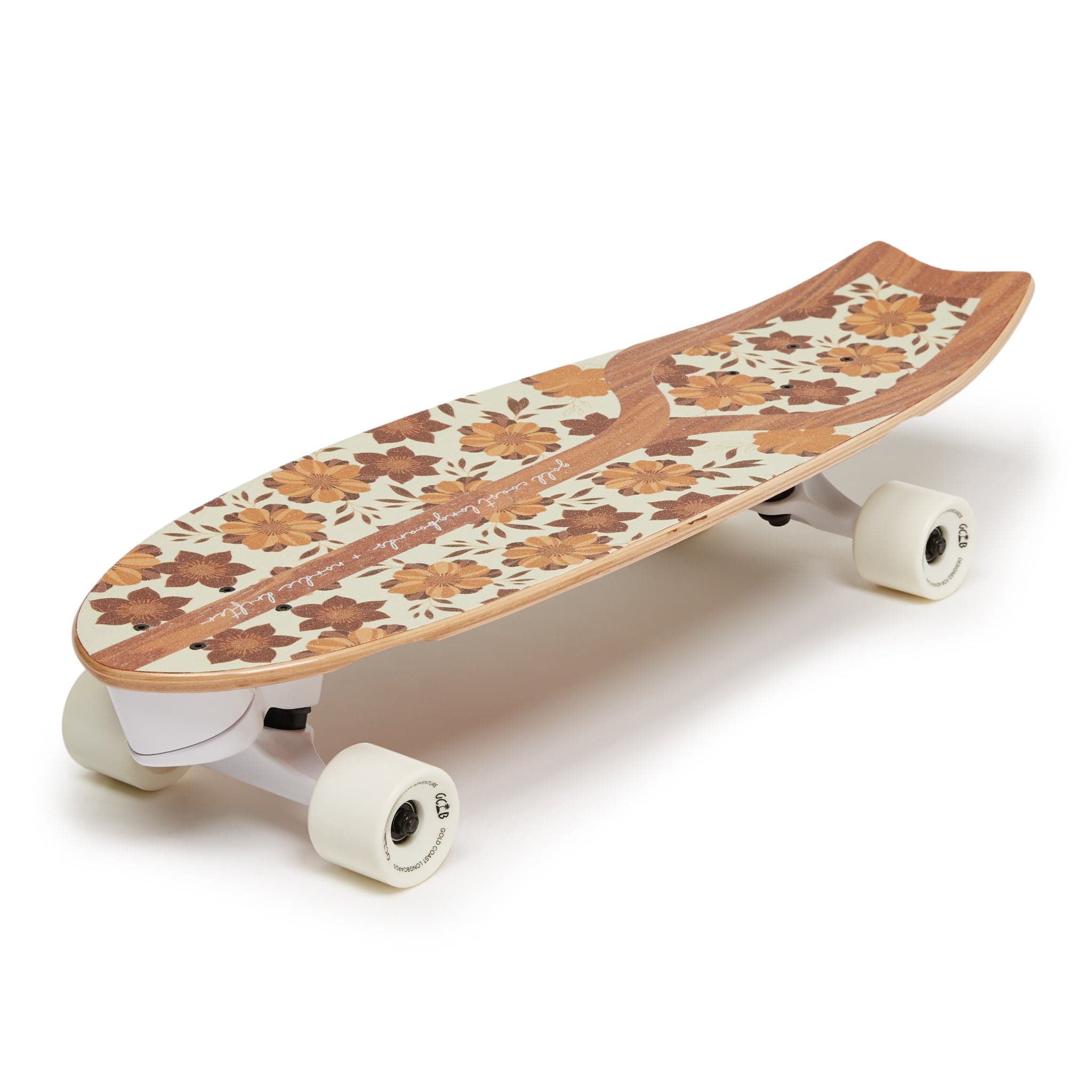 Gold Coast Longboards Surf Skateboard Surf Skate 30" - Ocean Bloom