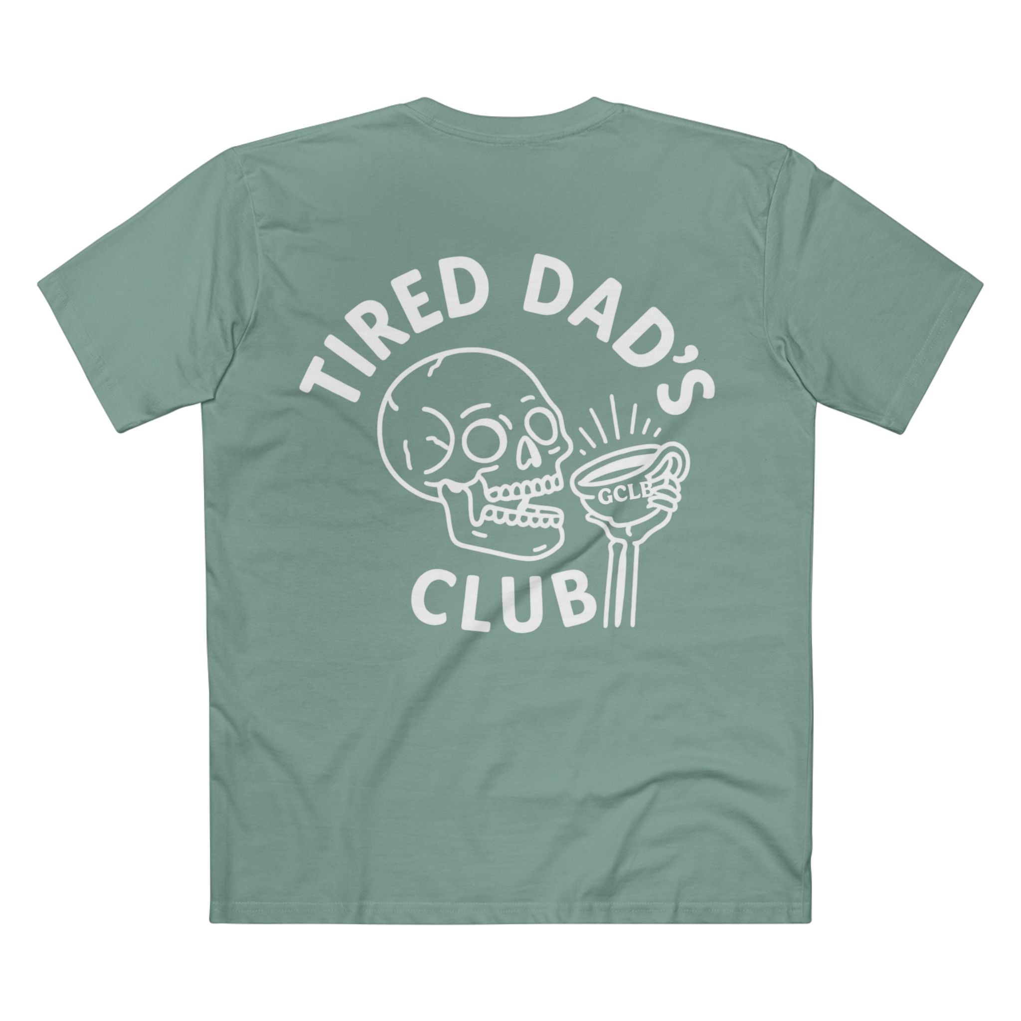 Printify T-Shirt Sage / XS Tired Dads Club