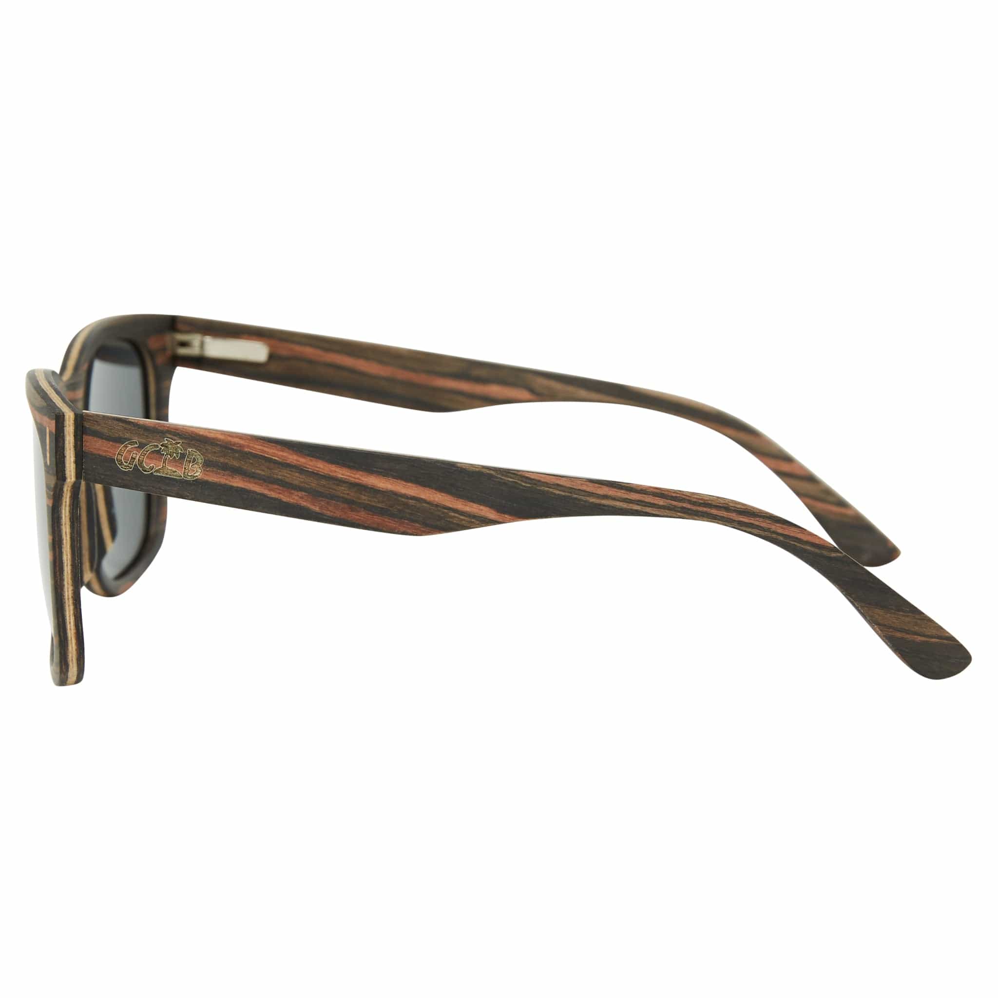 Gold Coast Longboards Sunglasses Medium - 141mm Miami - Red Ebony