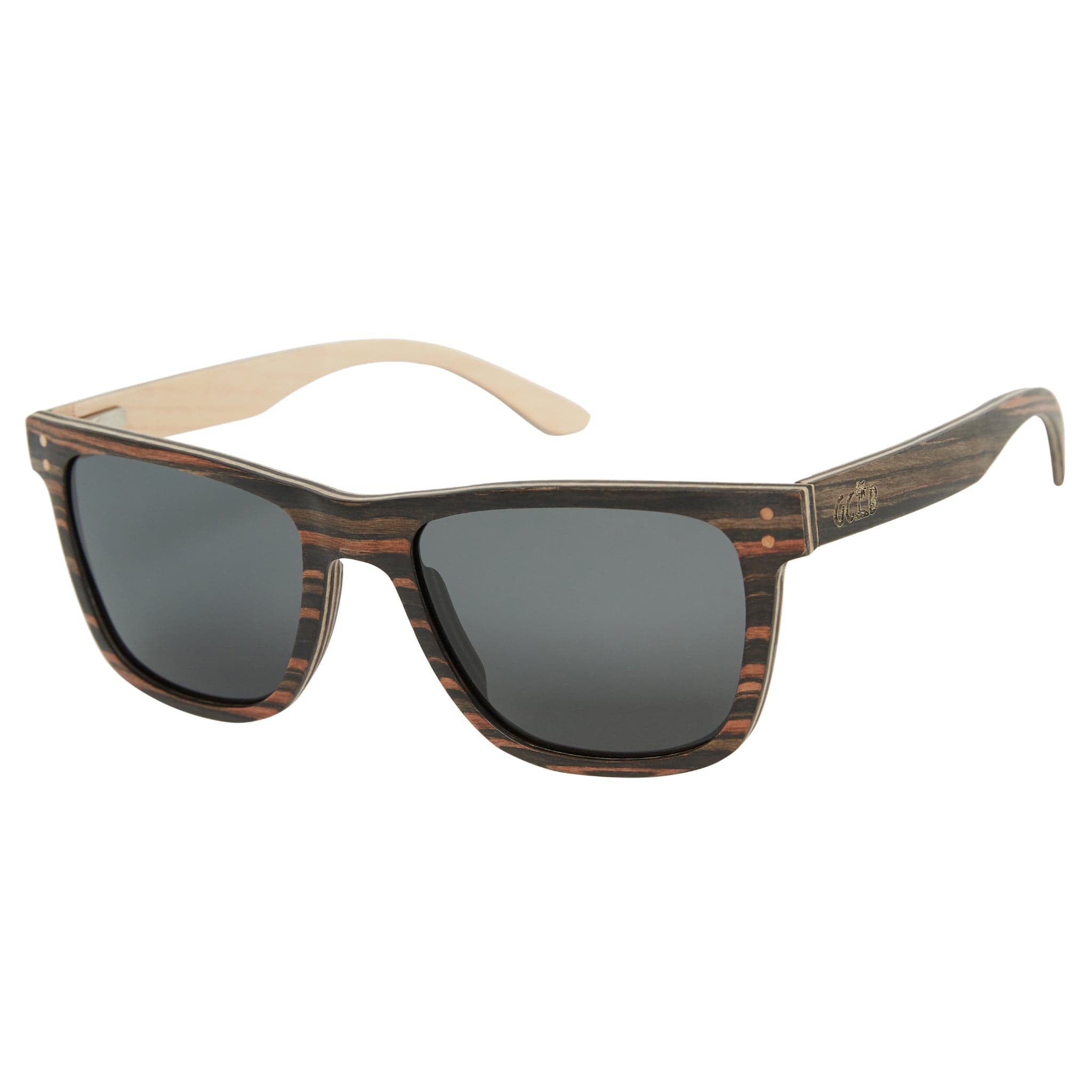 Gold Coast Longboards Sunglasses Medium - 140mm Beechmont - Red Ebony