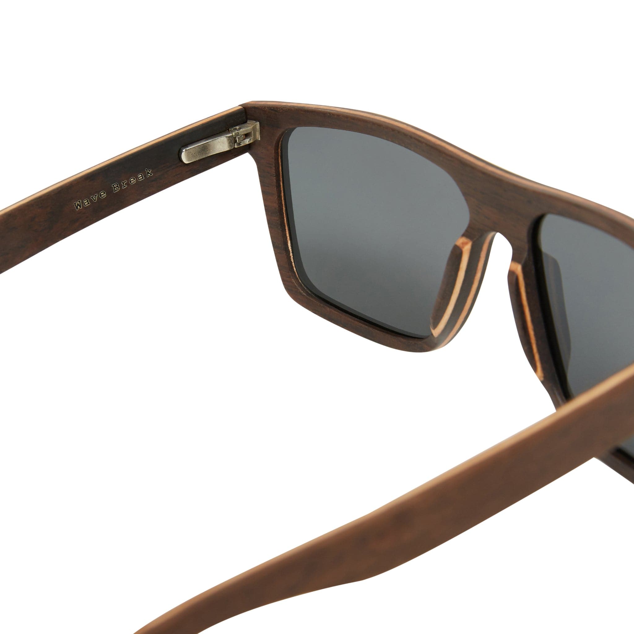 Gold Coast Longboards Sunglasses Large - 144mm Wave Break - Chocolate