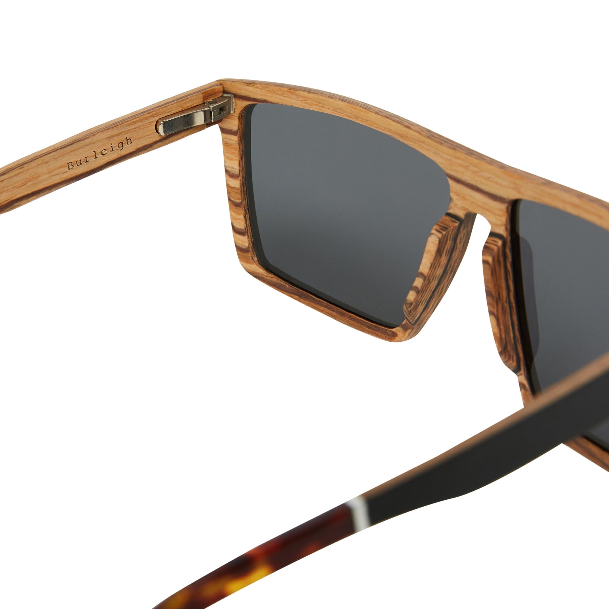 Gold Coast Longboards Sunglasses Medium - 142mm Burleigh - Matt Black