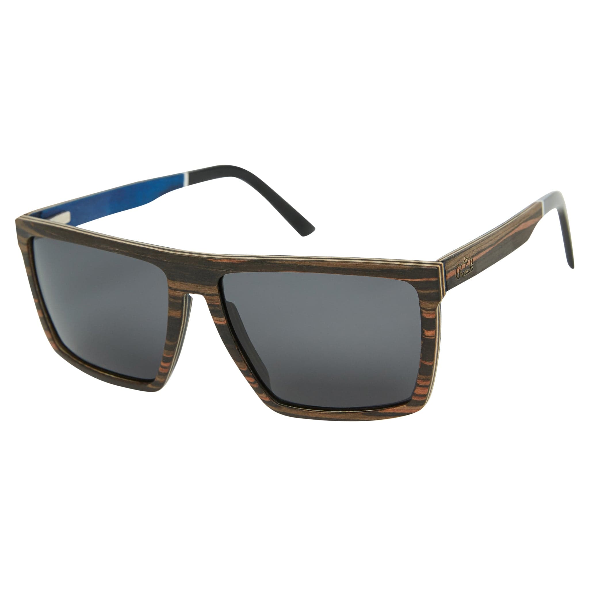 Gold Coast Longboards Sunglasses Medium - 142mm Burleigh - Red Ebony