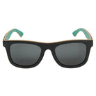 Gold Coast Longboards Sunglasses Medium - 142mm Straddie - Black/Green
