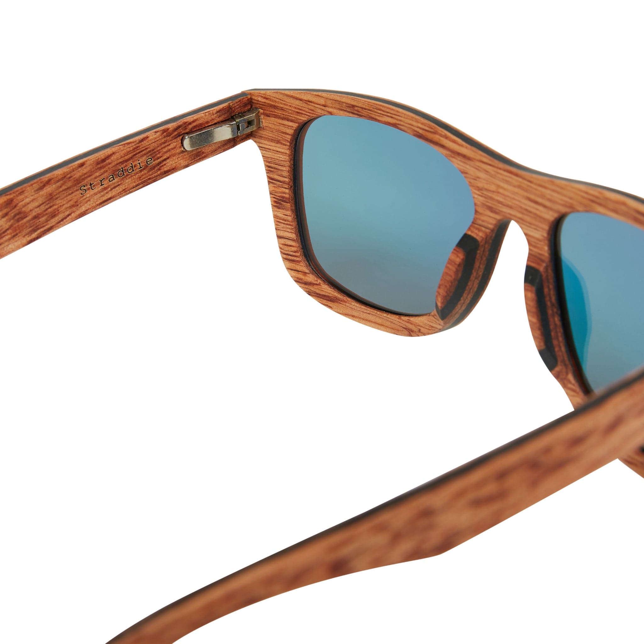 Gold Coast Longboards Sunglasses Medium - 142mm Straddie - Red/Yellow Reflect