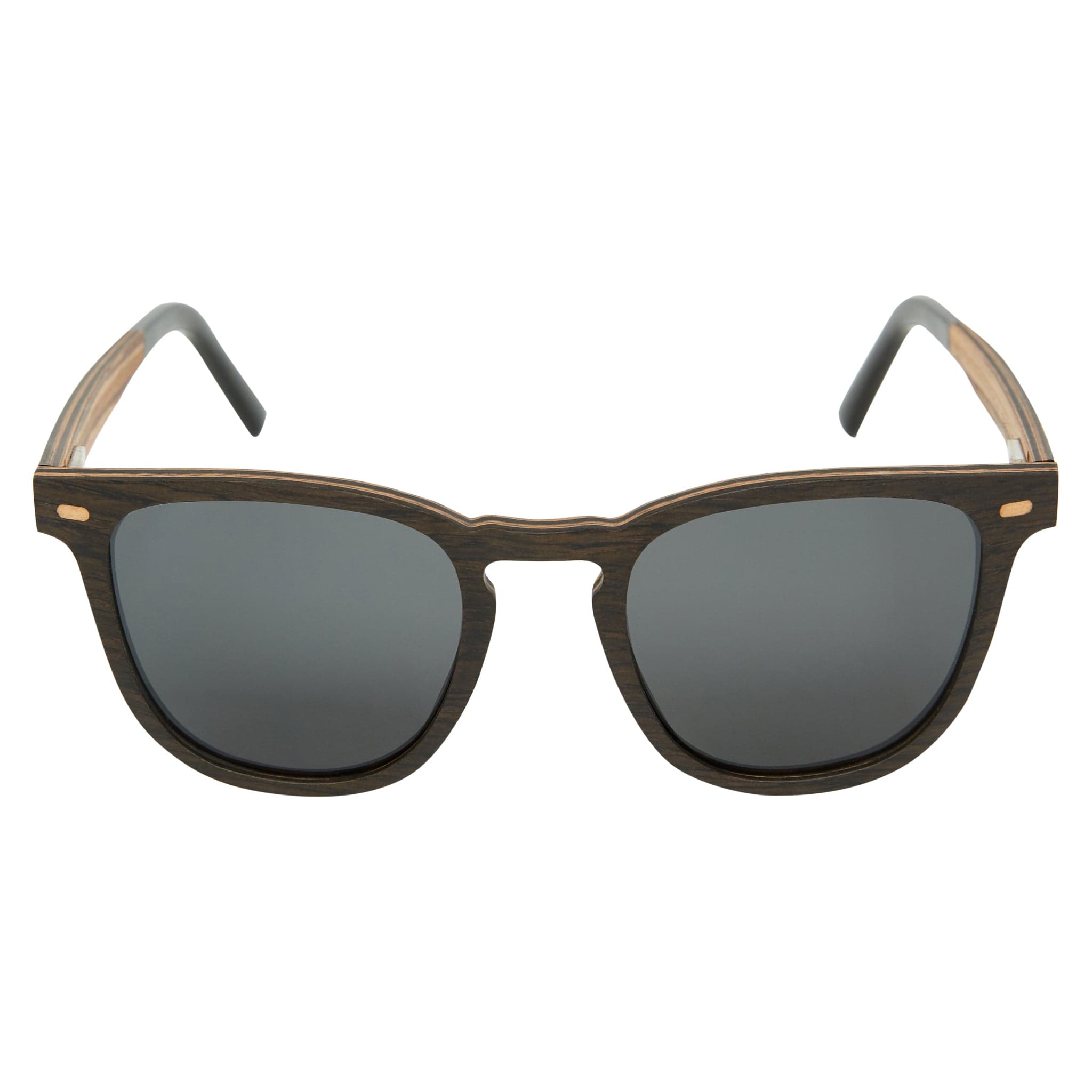 Gold Coast Longboards Sunglasses Medium - 140mm Tallie - Dark Brown