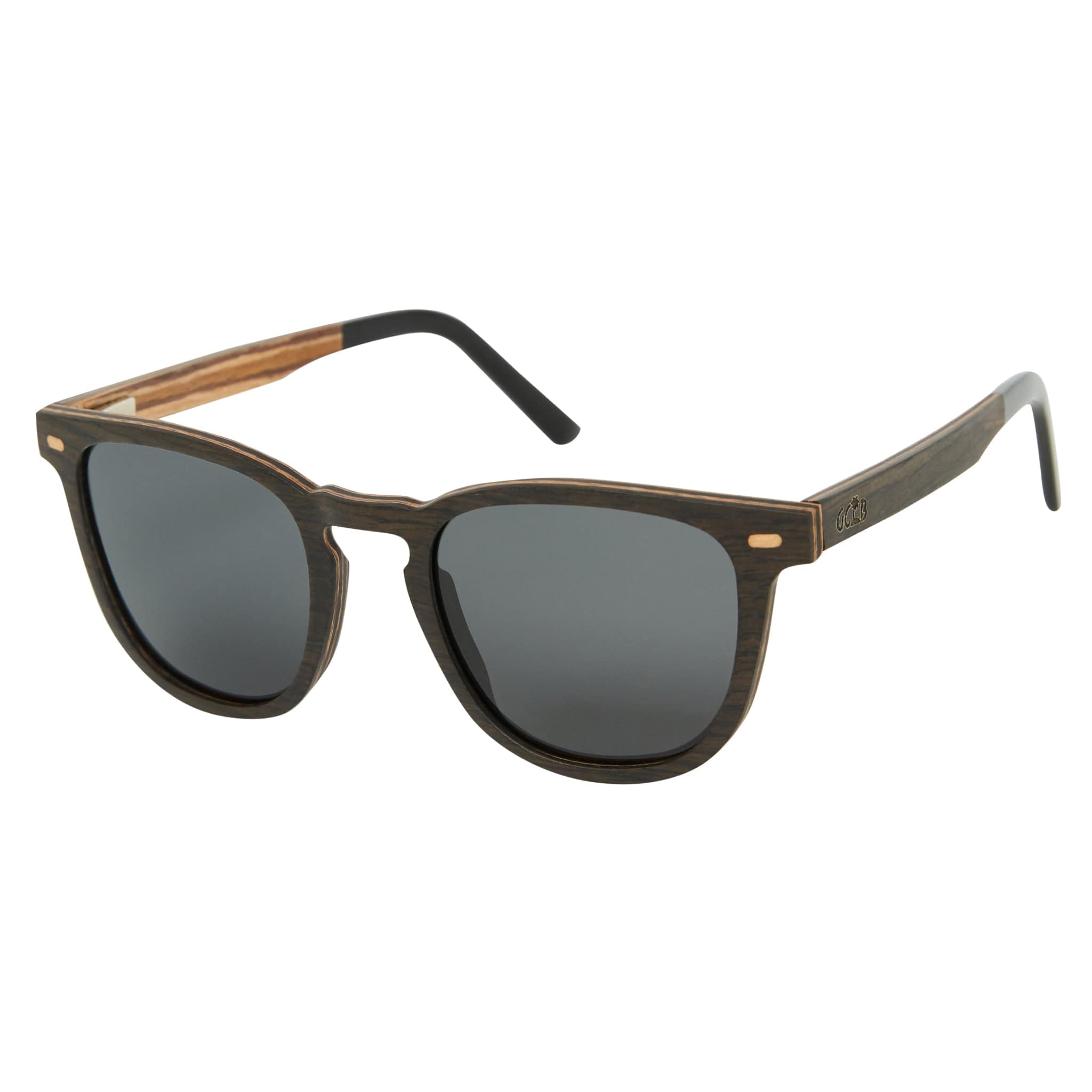 Gold Coast Longboards Sunglasses Medium - 140mm Tallie - Dark Brown