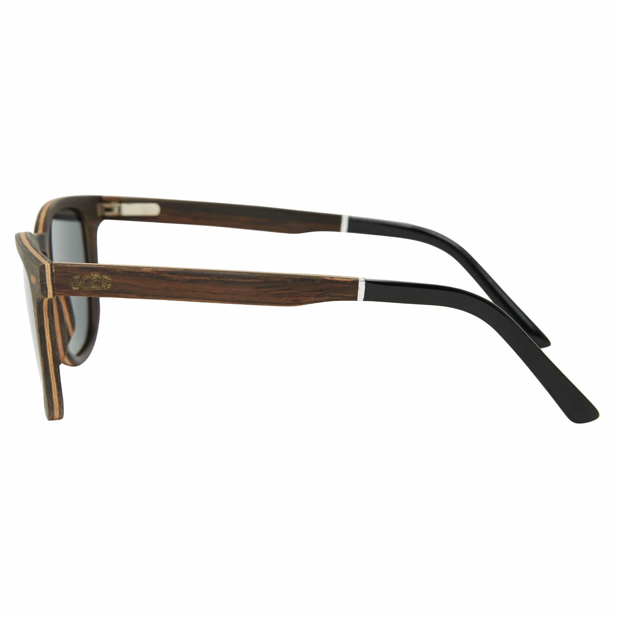 Gold Coast Longboards Sunglasses Medium - 140mm Tallie - Indo Ebony
