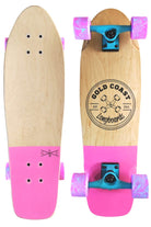 Gold Coast Longboards Cruiser Skateboard Cruiser Skateboard - Dip Pink | Gold Coast Longboards