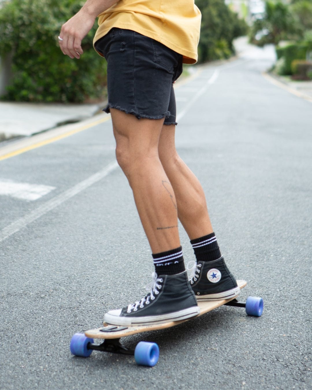 Gold Coast Longboards Longboard Dropthrough Longboard - Wanderlust Edition