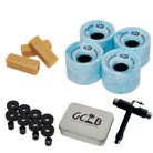 Gold Coast Longboards Miscellaneous Blue Swirl Total Longboard Accessories Pack