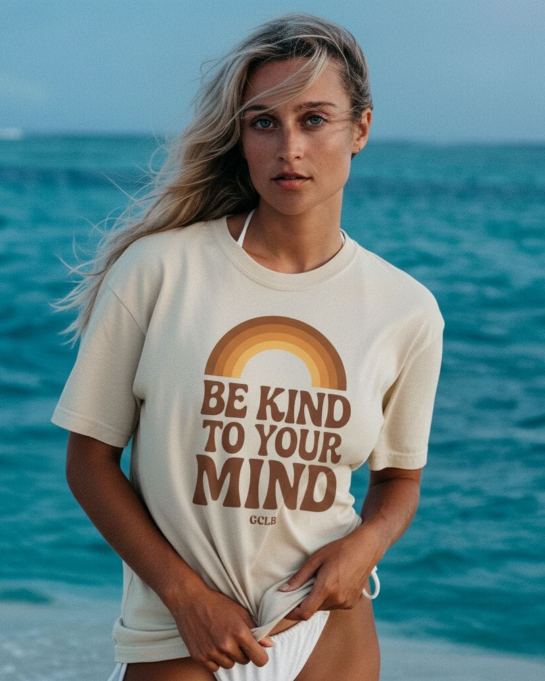 Printify T-Shirt Be Kind to your Mind Tee
