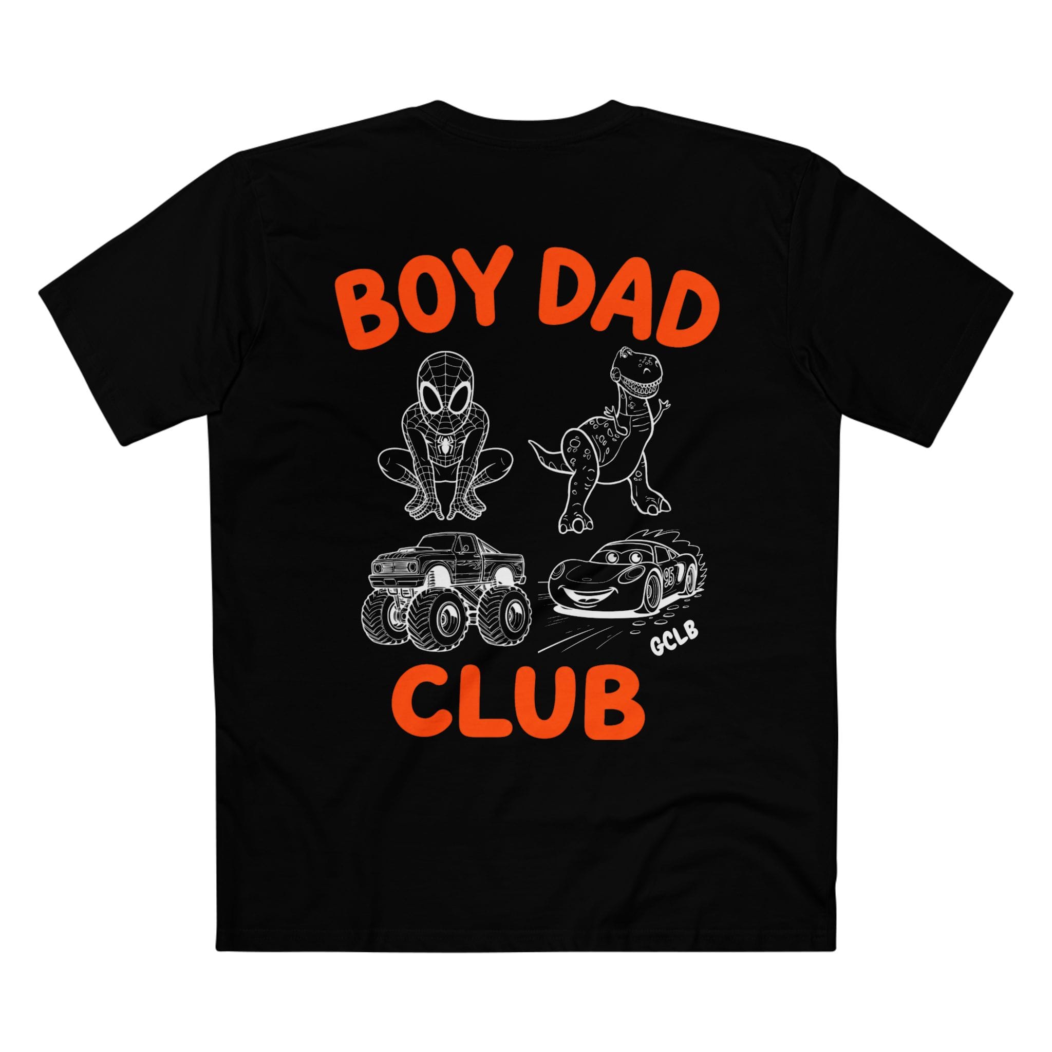 Printify T-Shirt Boy Dad Club Tee