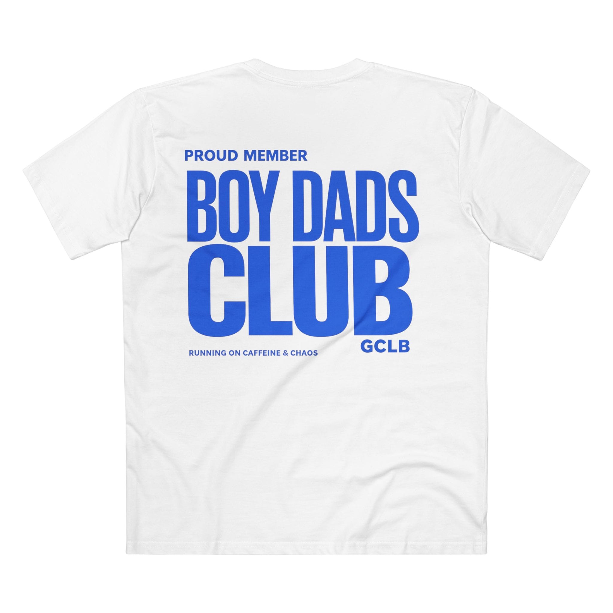 Printify T-Shirt White / XS Boy Dads Club Tee