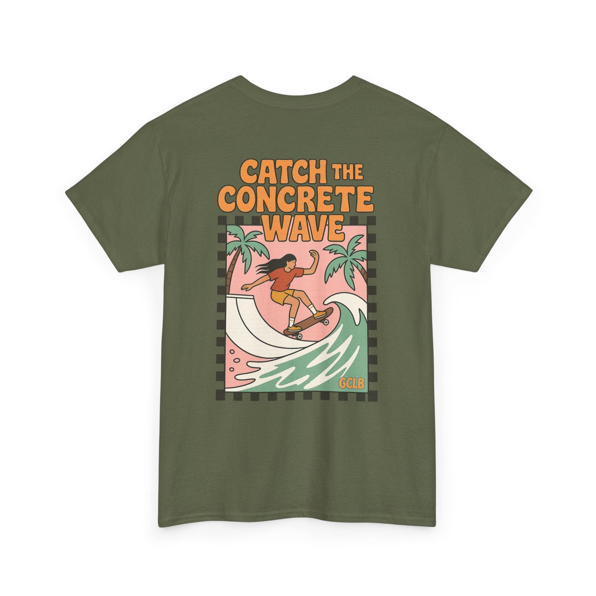 Printify T-Shirt Catch the Concrete Wave 2.0 Tee