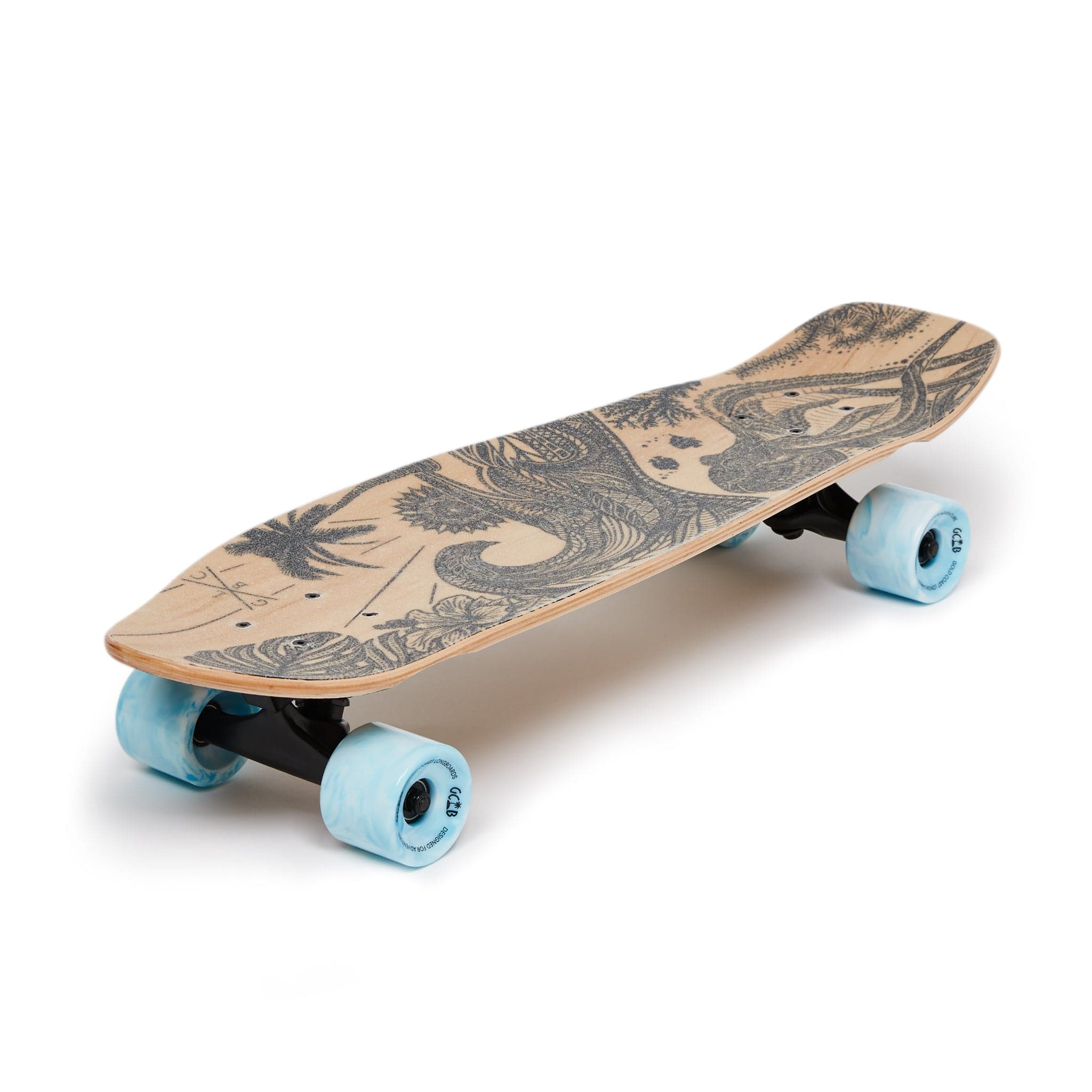 Gold Coast Longboards Cruiser Skateboard Cruiser Skateboard - Aloha Edition