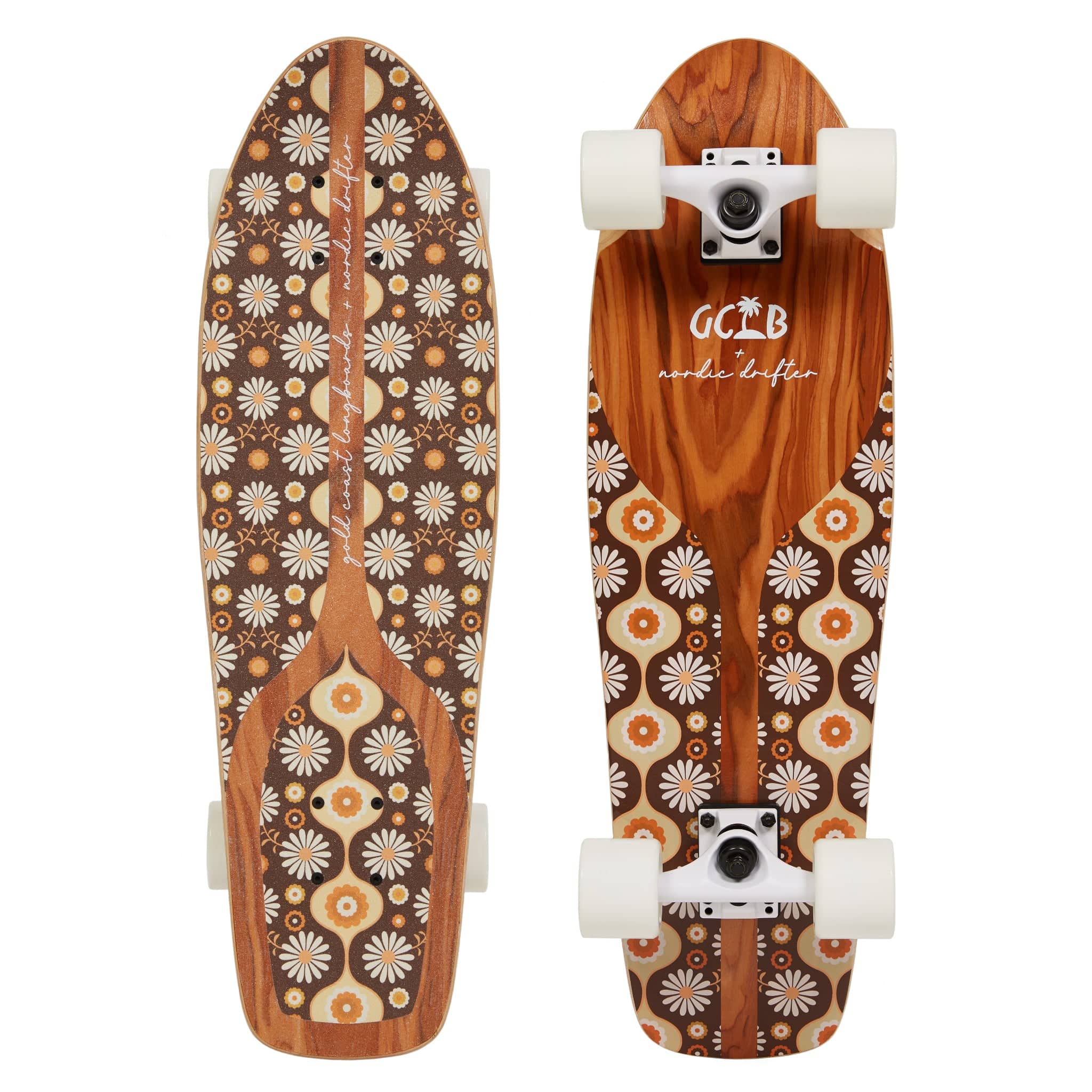 Gold Coast Longboards Cruiser Skateboard Cruiser - Daisy Dreamer