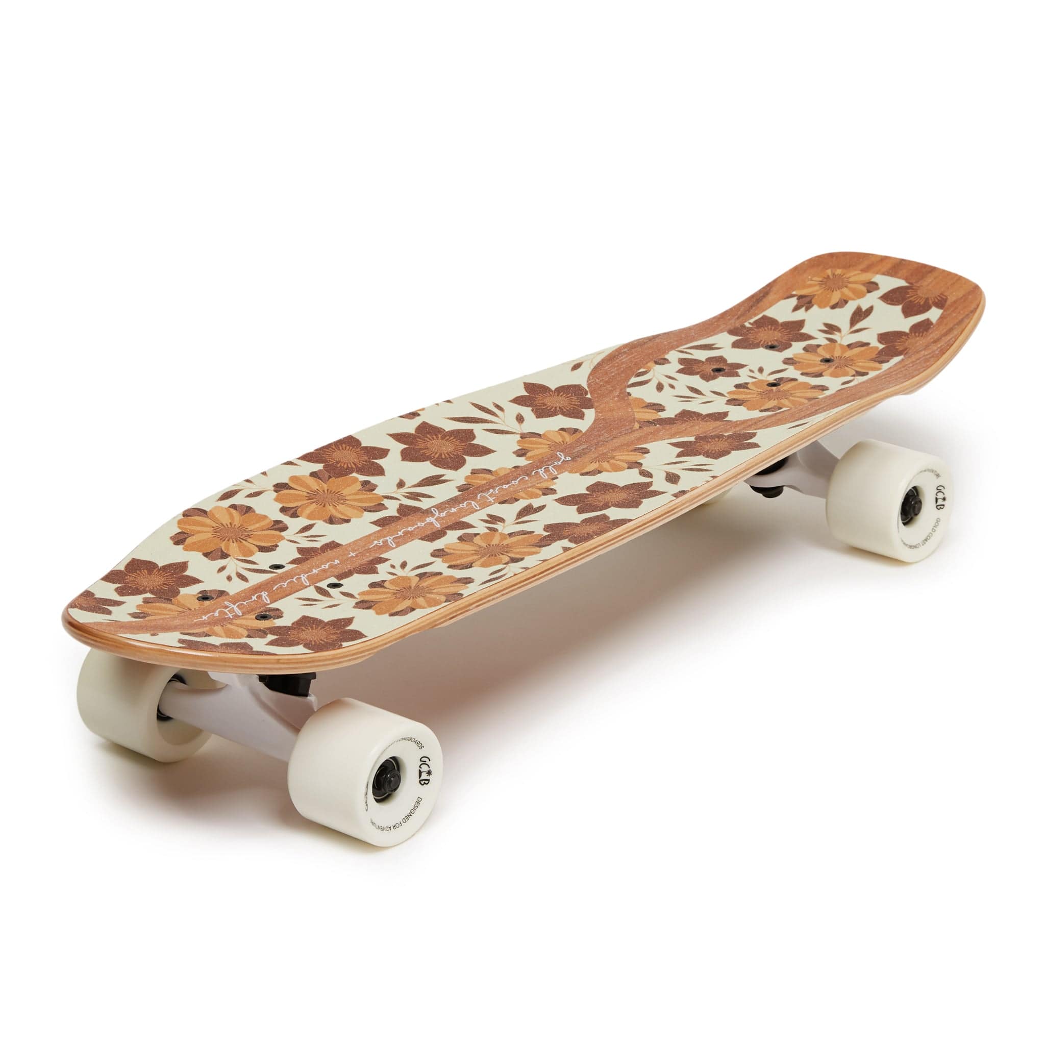 Gold Coast Longboards Cruiser Skateboard Cruiser - Ocean Bloom