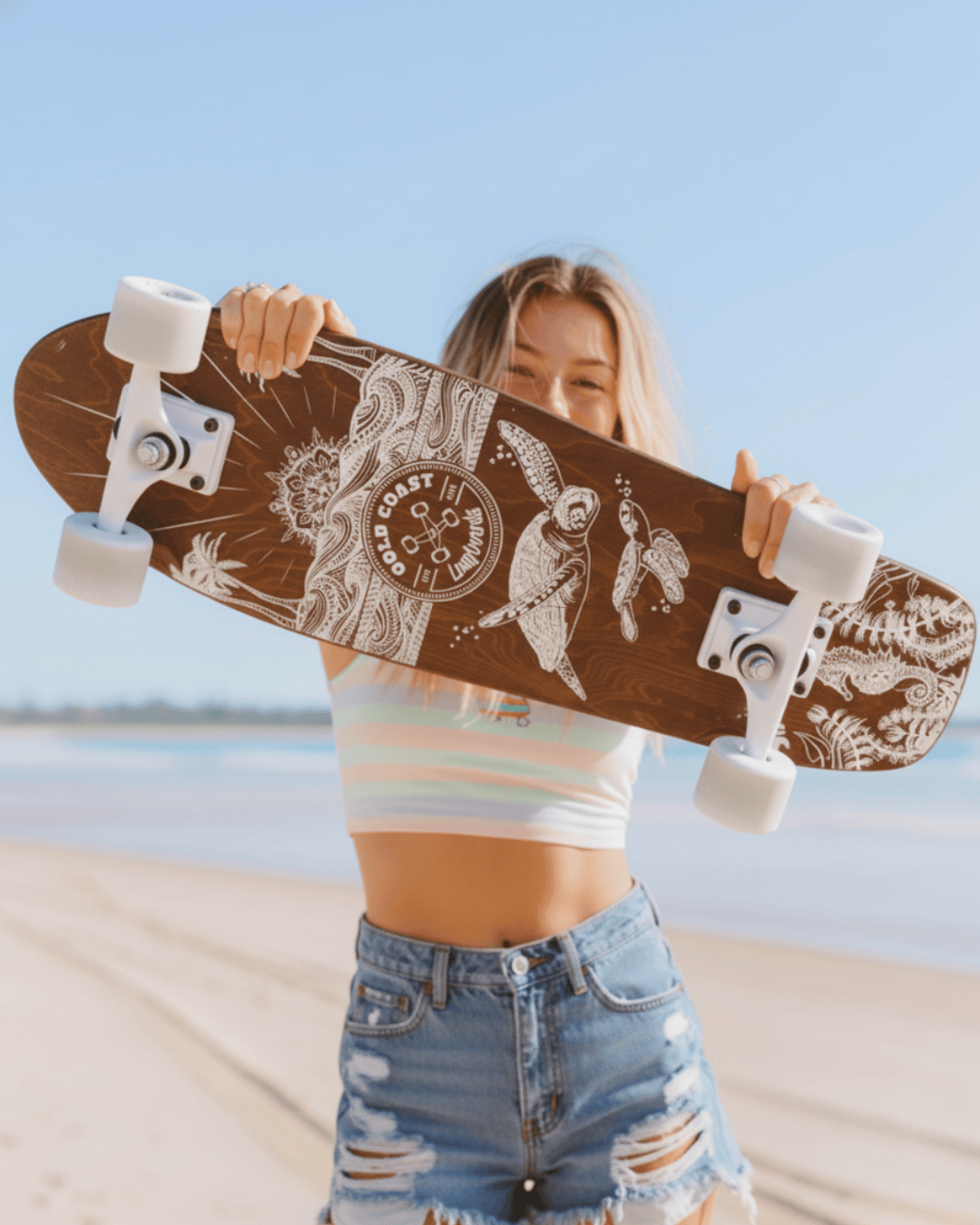 Gold Coast Longboards Cruiser Skateboard Cruiser - Majestic Edition 2.0