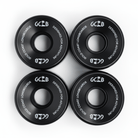 Gold Coast Longboards Cruiser/Surf Skate Wheels - Black