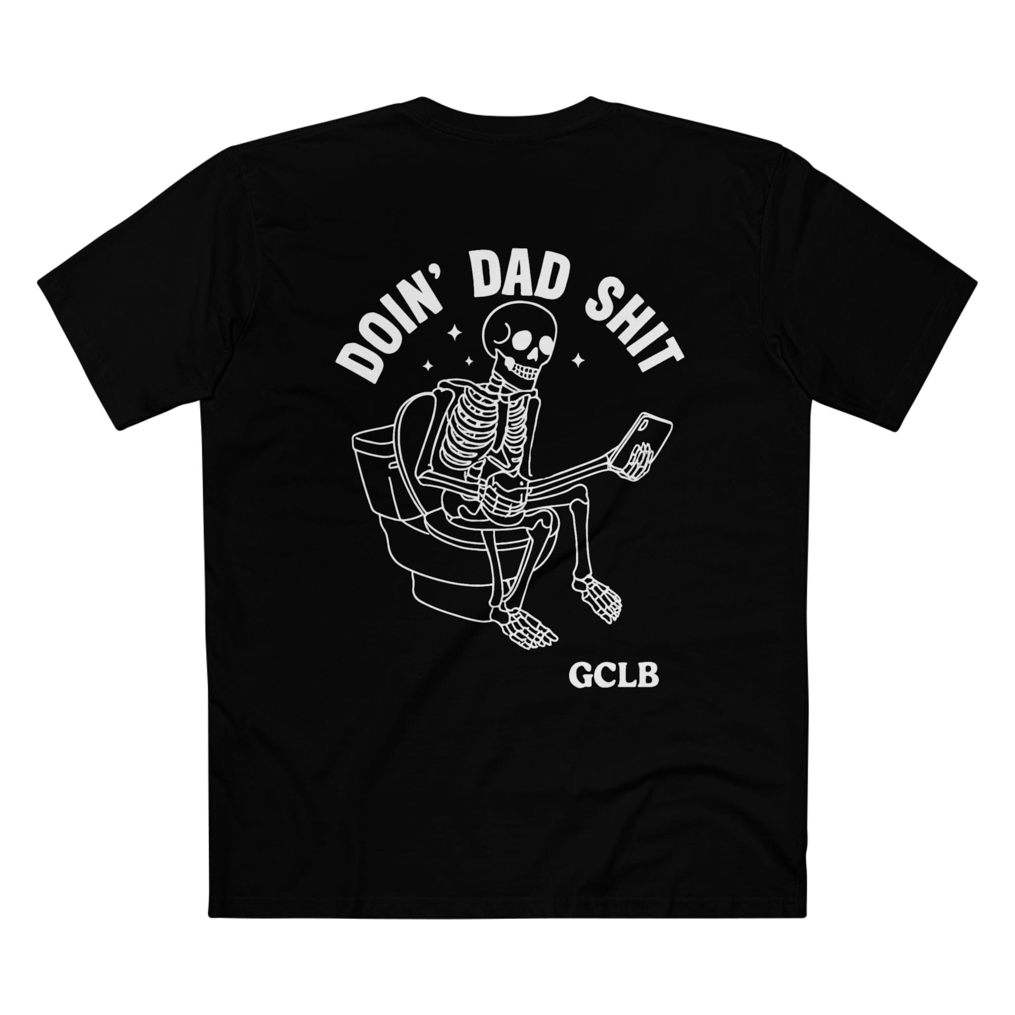 Printify T-Shirt Black / XS Doin Dad Sht Tee