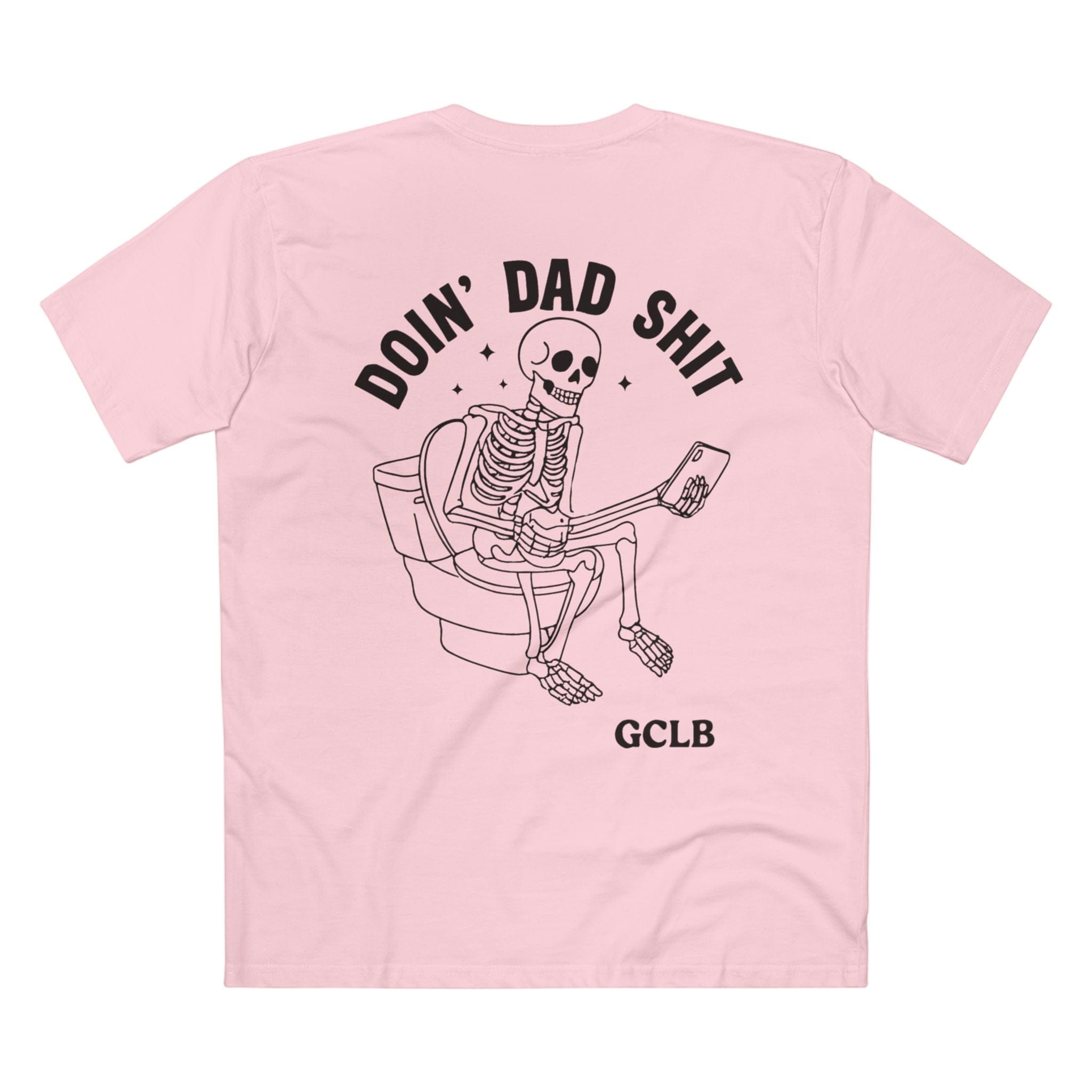 Printify T-Shirt Pink / S Doin Dad Sht Tee
